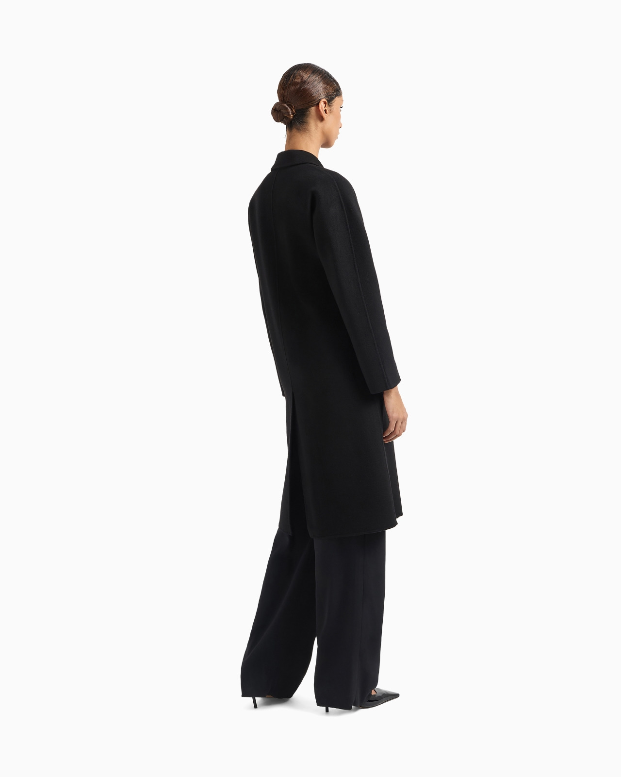 Casentino wool and cashmere double-breasted coat - 3
