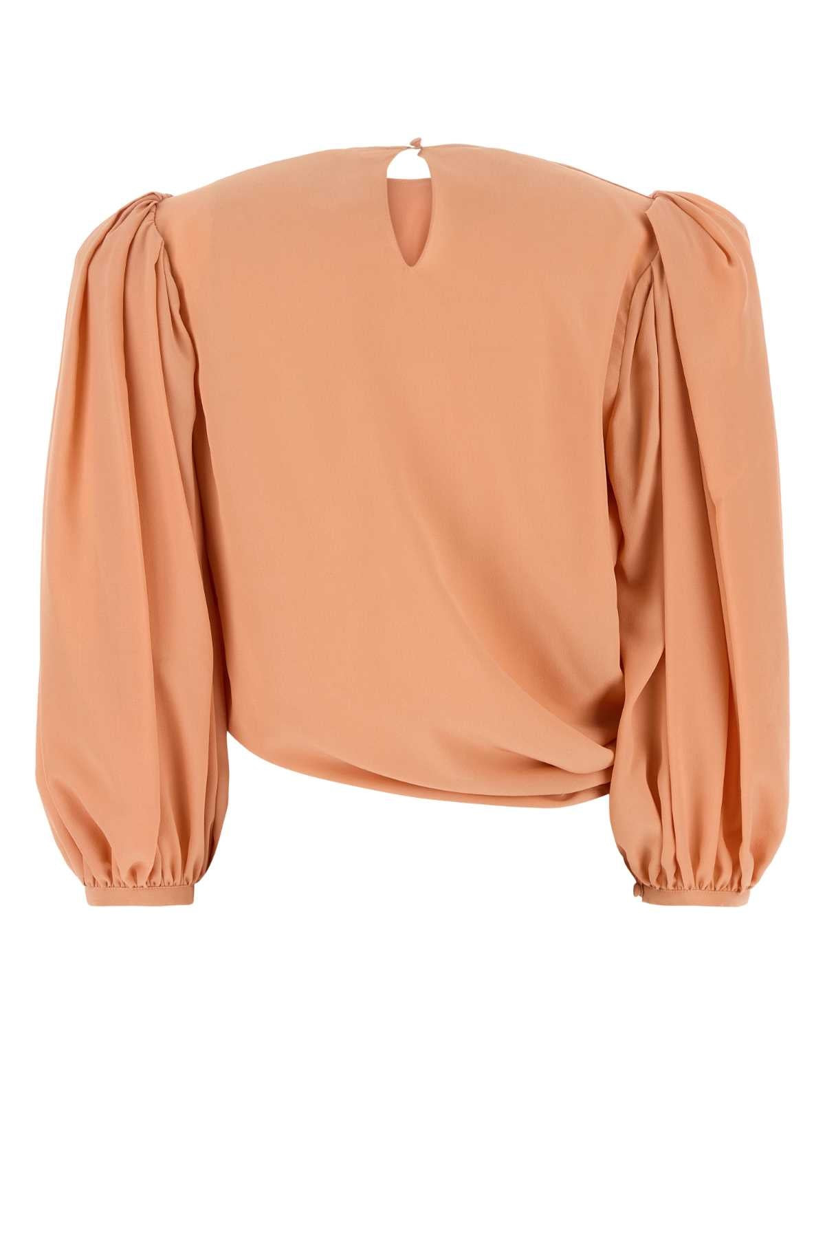 Chloe Women Salmon Crepe Top - 2