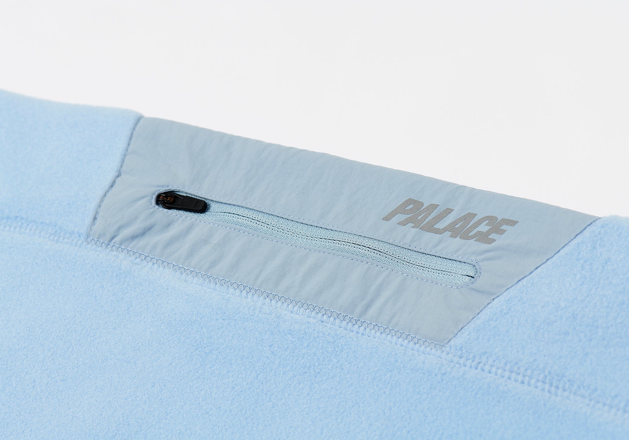 POLARTEC MOCK NECK LIGHT BLUE - 4