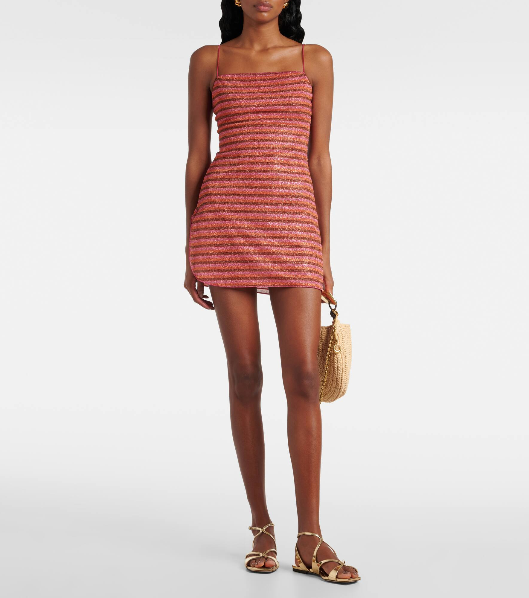 Lumière striped minidress - 2
