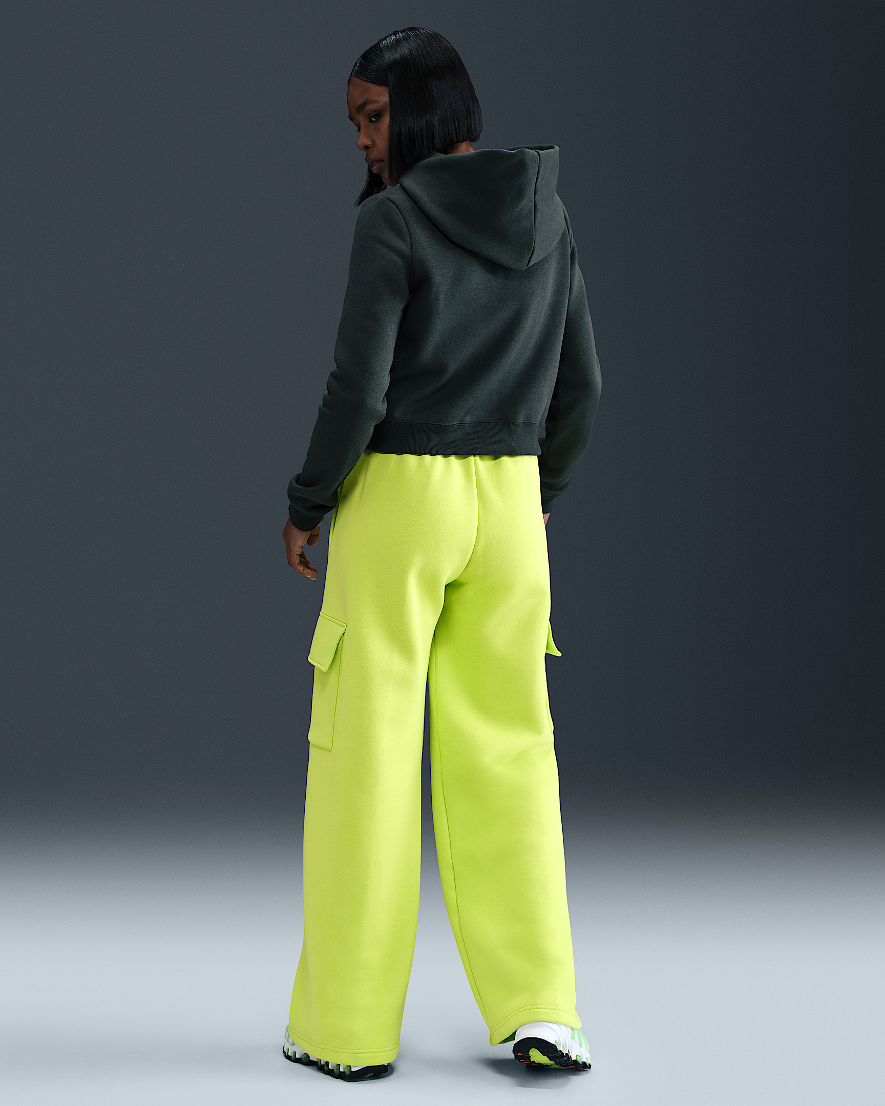 Nike Sportswear Phoenix Fleece Women's Shrunken Hoodie - 5