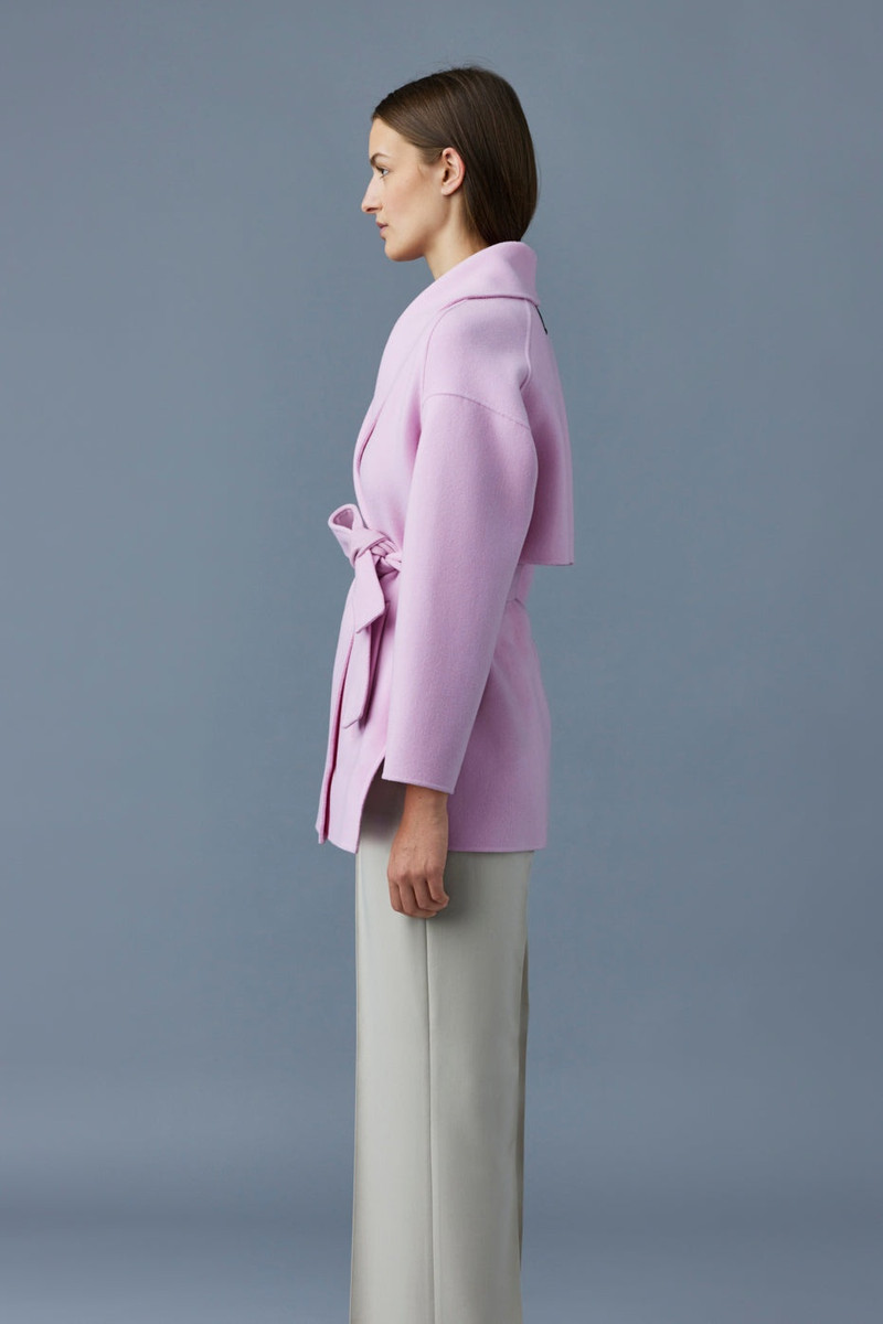 TYRA Double-Face wool robe jacket 3