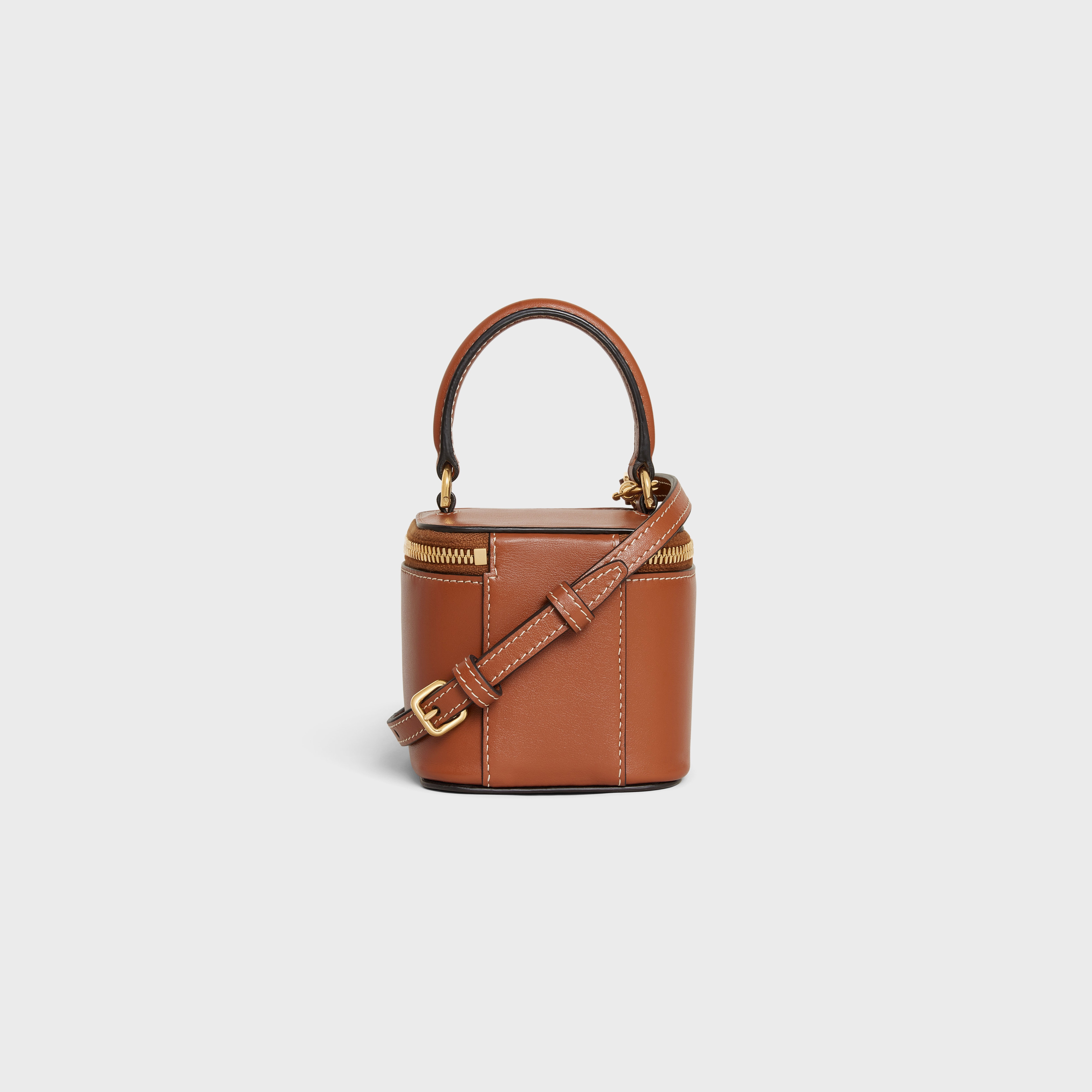 MINI VANITY CASE CUIR TRIOMPHE IN SMOOTH CALFSKIN - 3