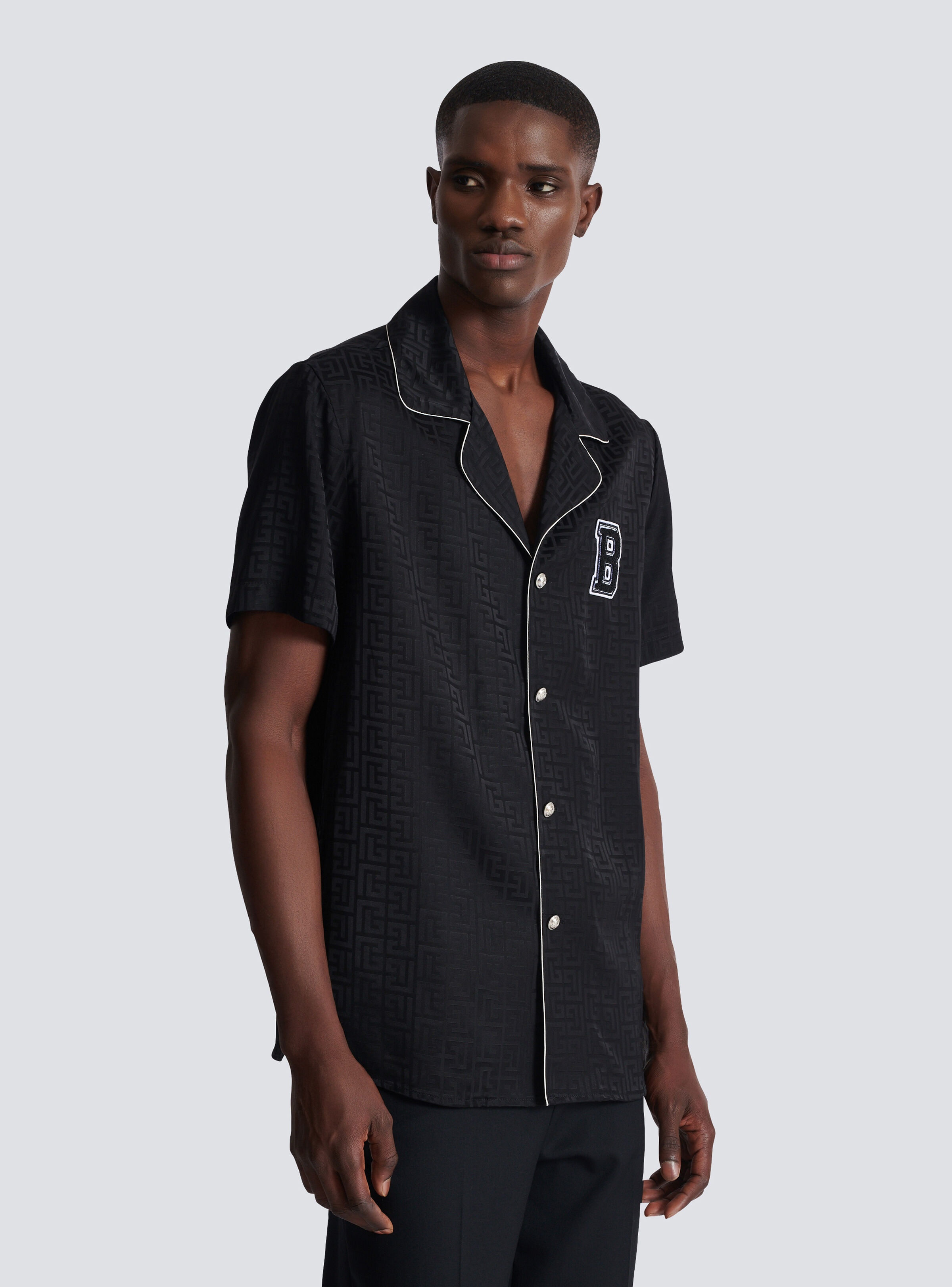 Balmain Varsity pyjama shirt - 6