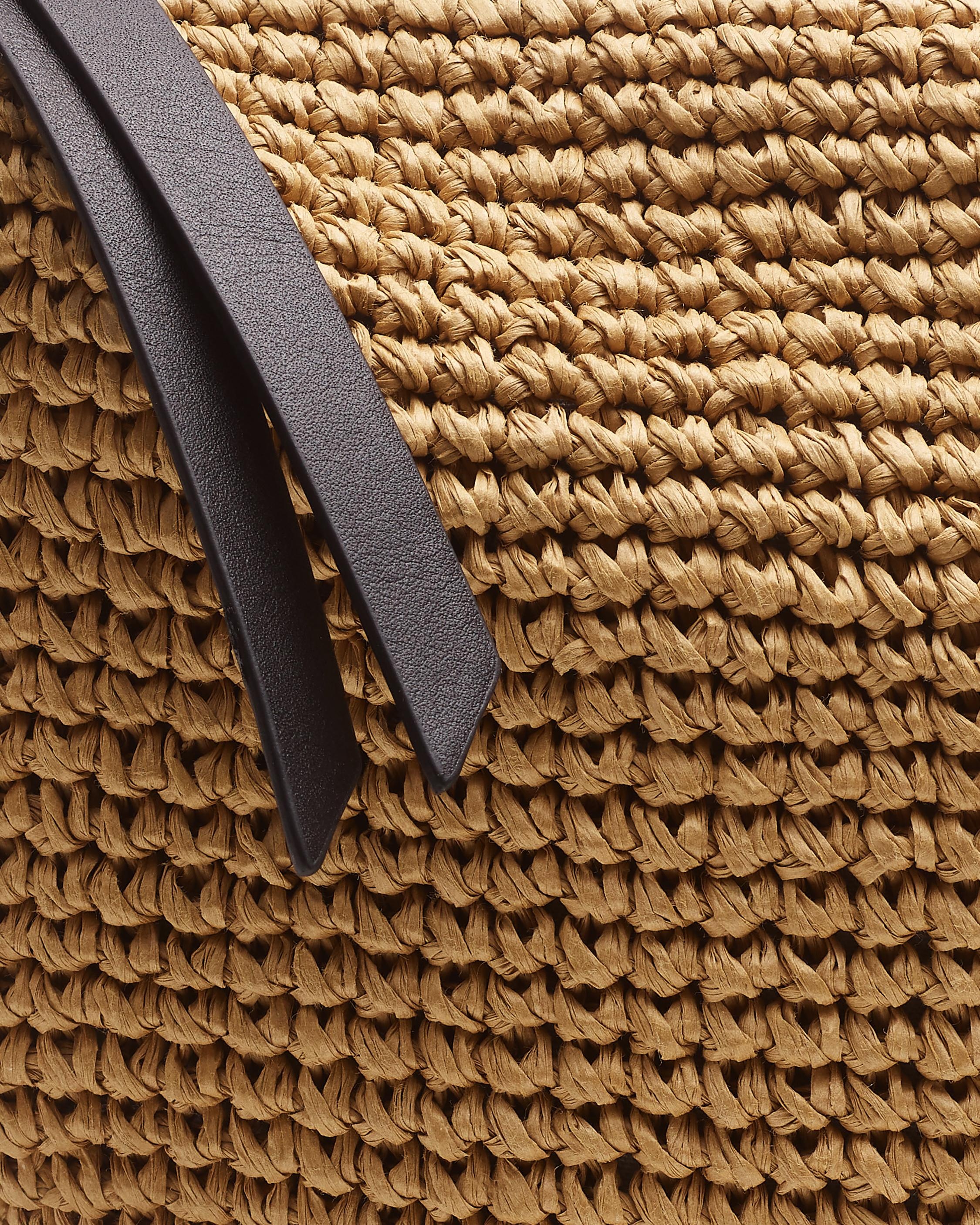 Mercer Small Straw Hobo Bag - 5