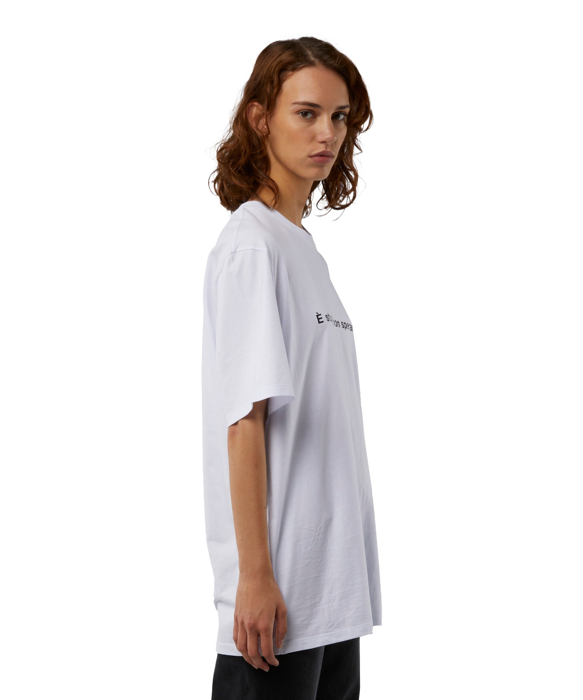 T-shirt quote "&egrave; stupido non sperare" - 8