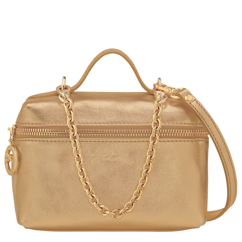Le Pliage Xtra Crossbody bag Gold - Leather 1