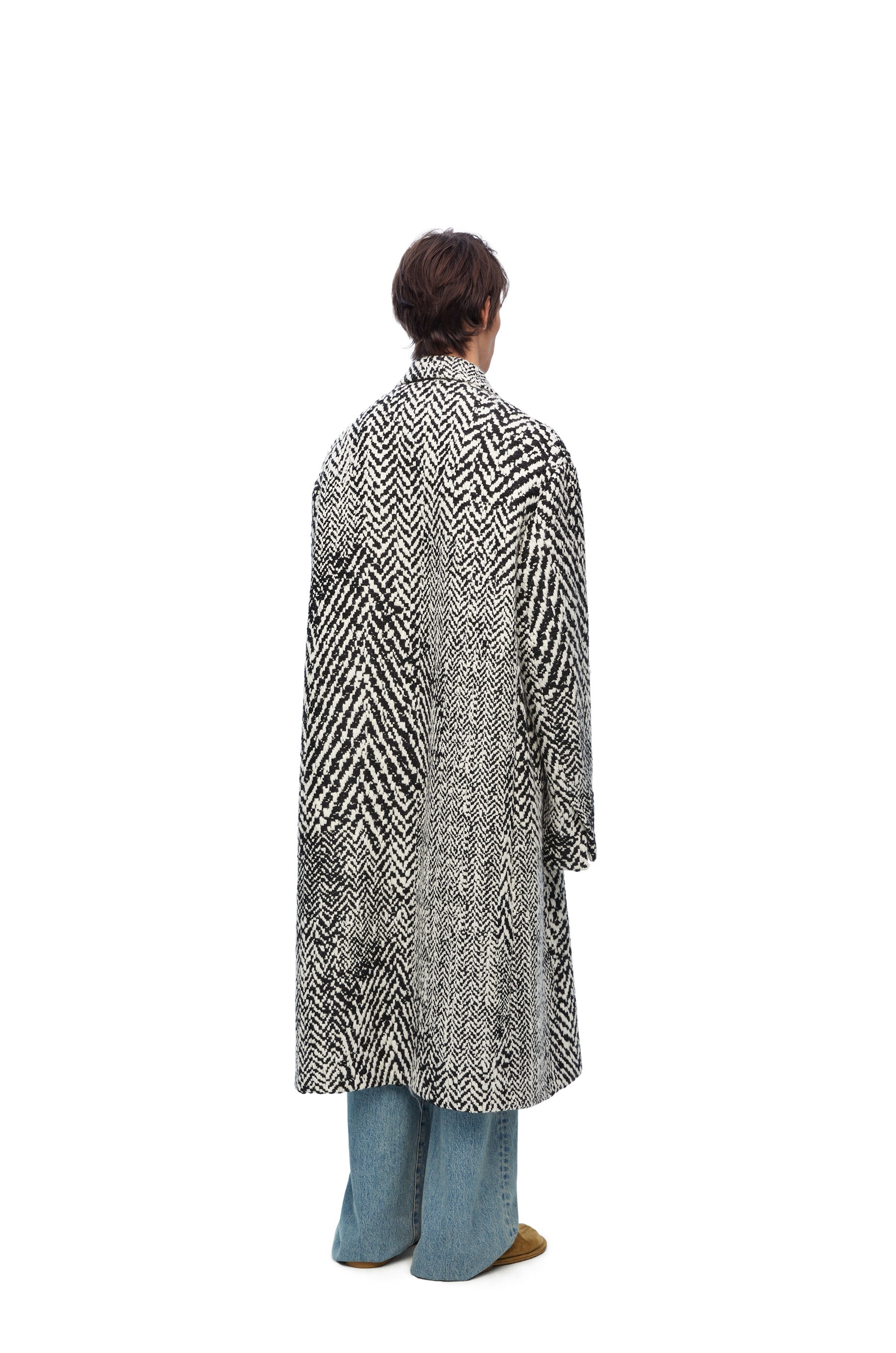 Coat in wool blend - 3