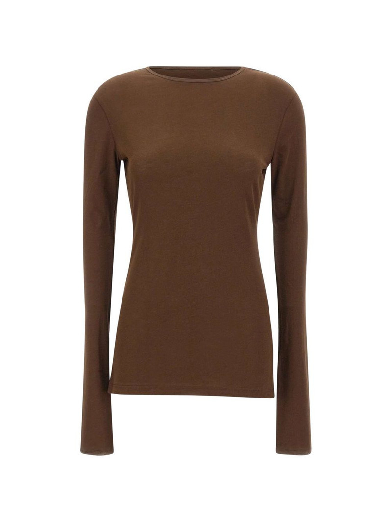 Sheer long sleeve top 1