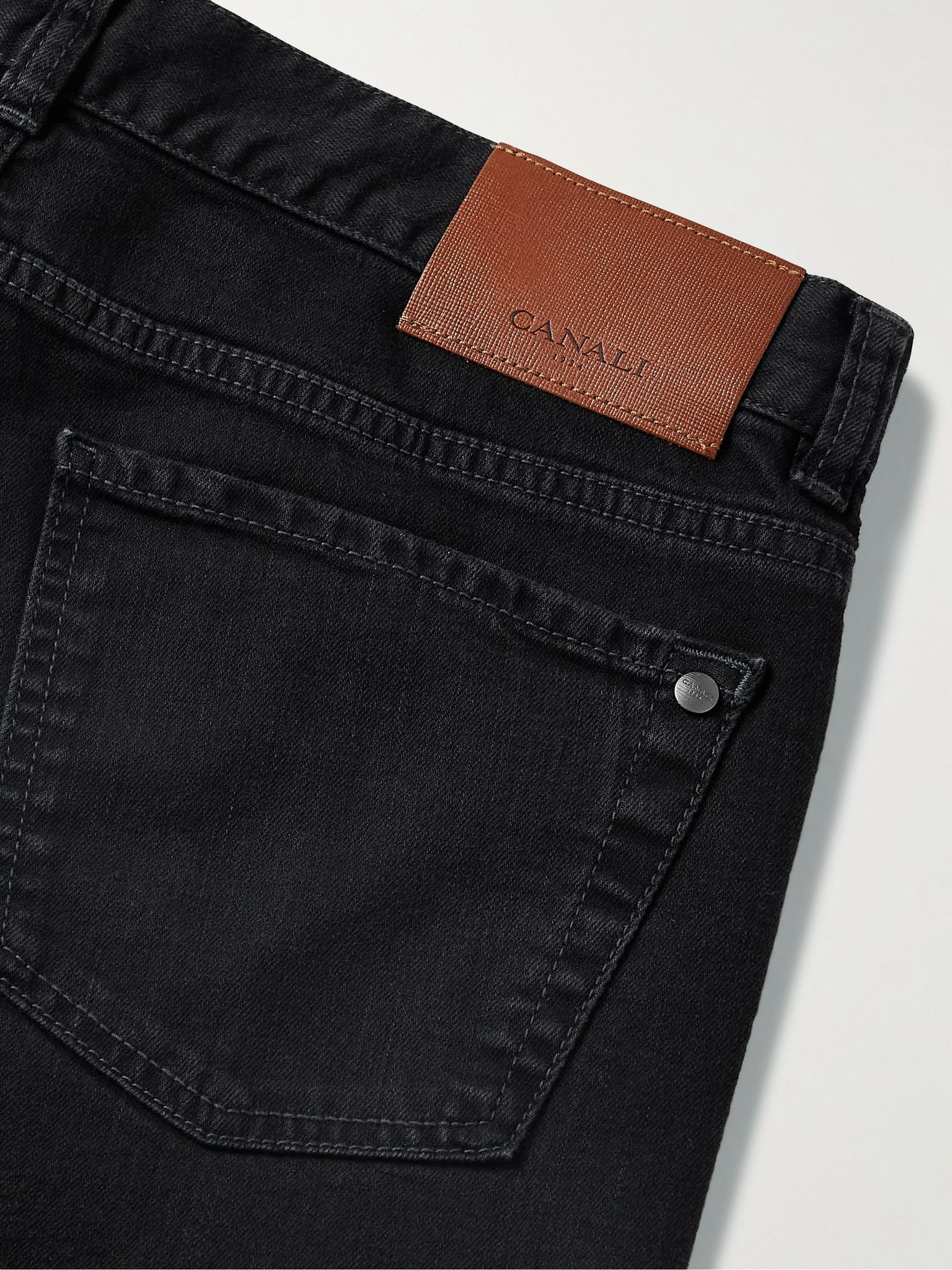 Slim-Fit Jeans Black - 4