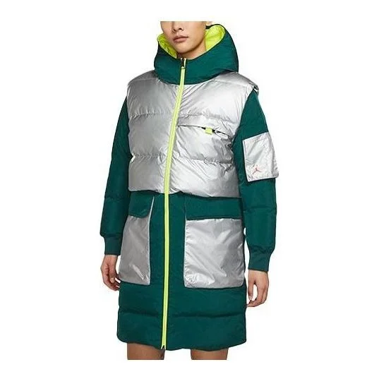 (WMNS) Air Jordan Winter Utility Jacket 'Green' CV2561-300 - 1