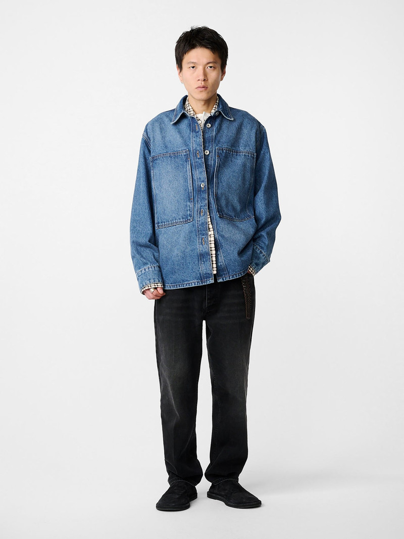 Studio Nicholson Saxon Denim Shirt outlook
