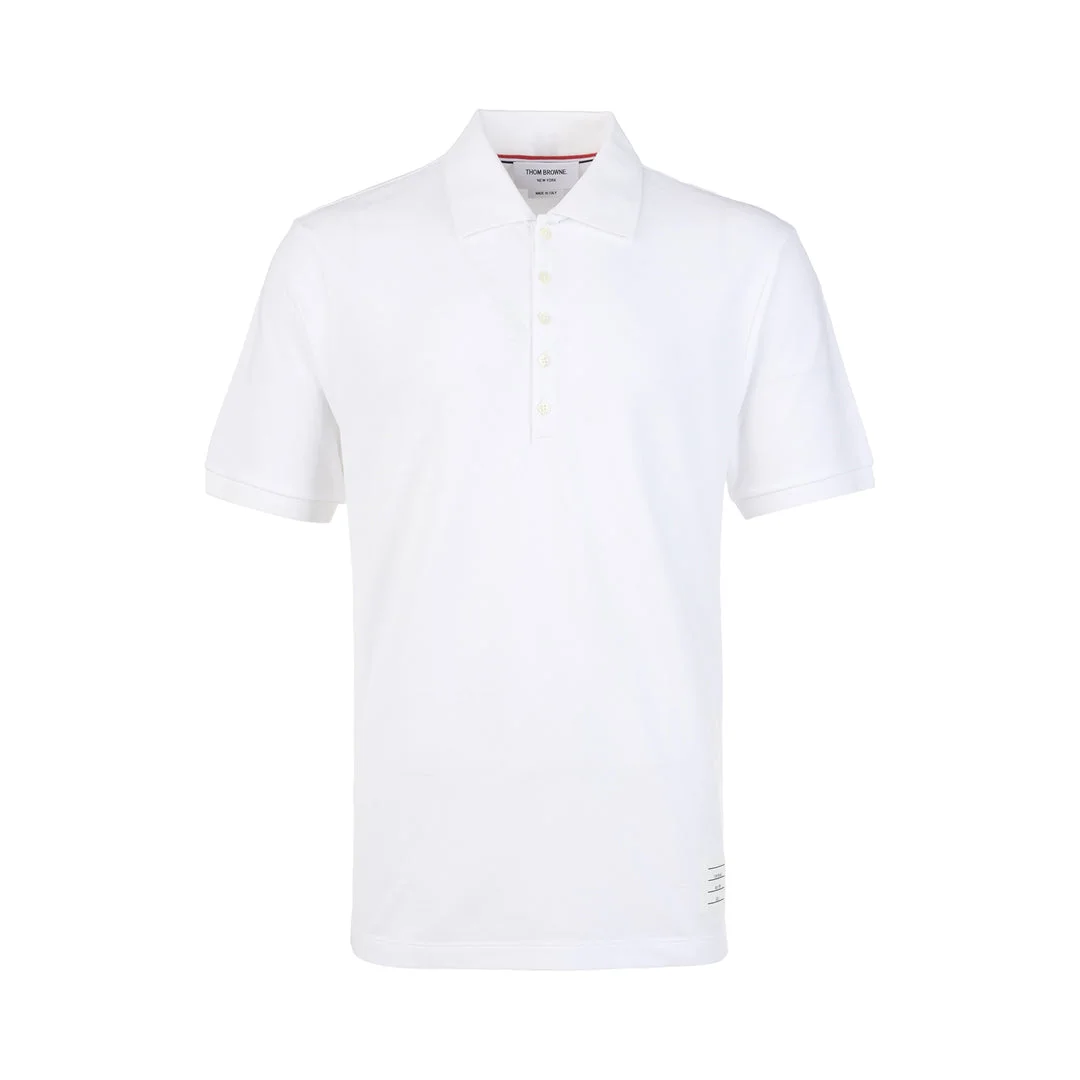 Short Sleeve Rib Cuff Polo - 1