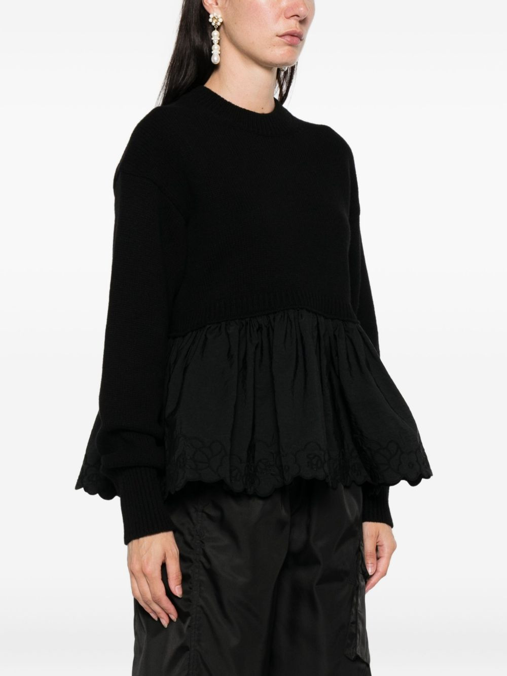 ruffled sweater - 3