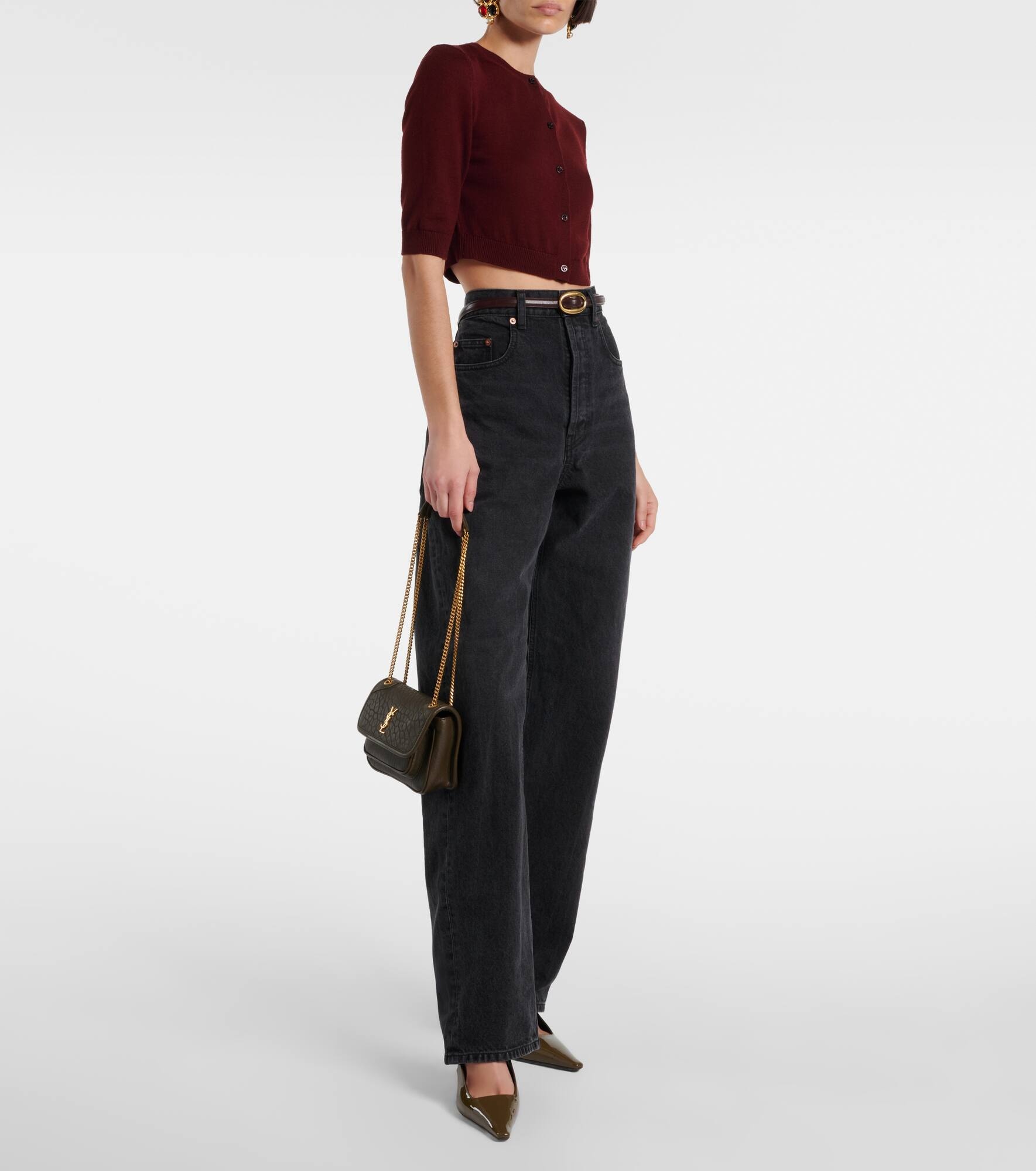 Niki Mini leather shoulder bag - 5