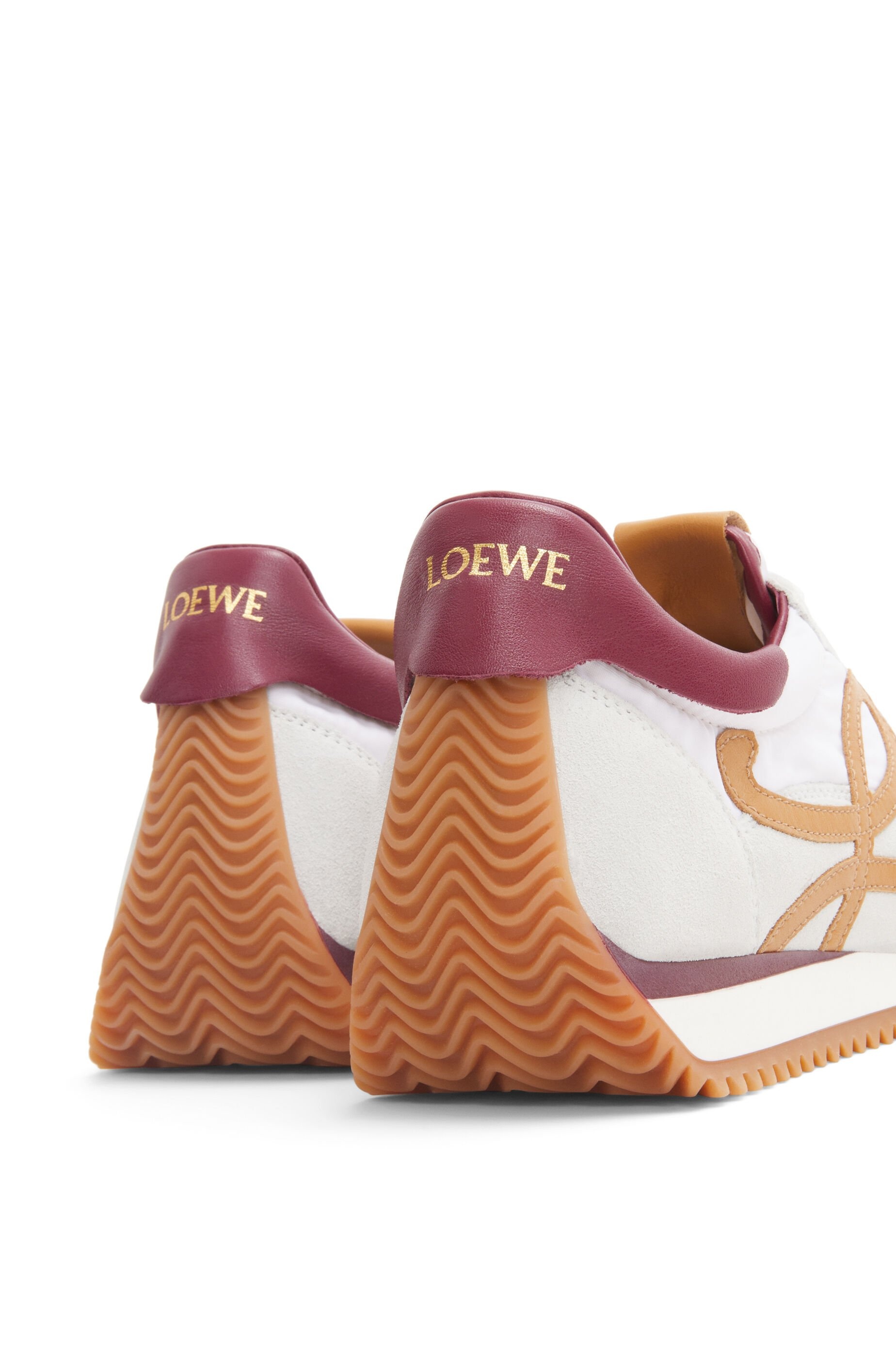 Flow Runner in mix nylon and suede - 4