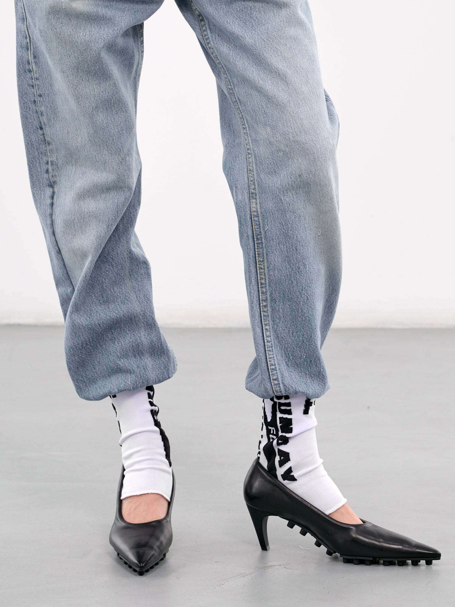 Sock Stirrup Denim Jeans - 5