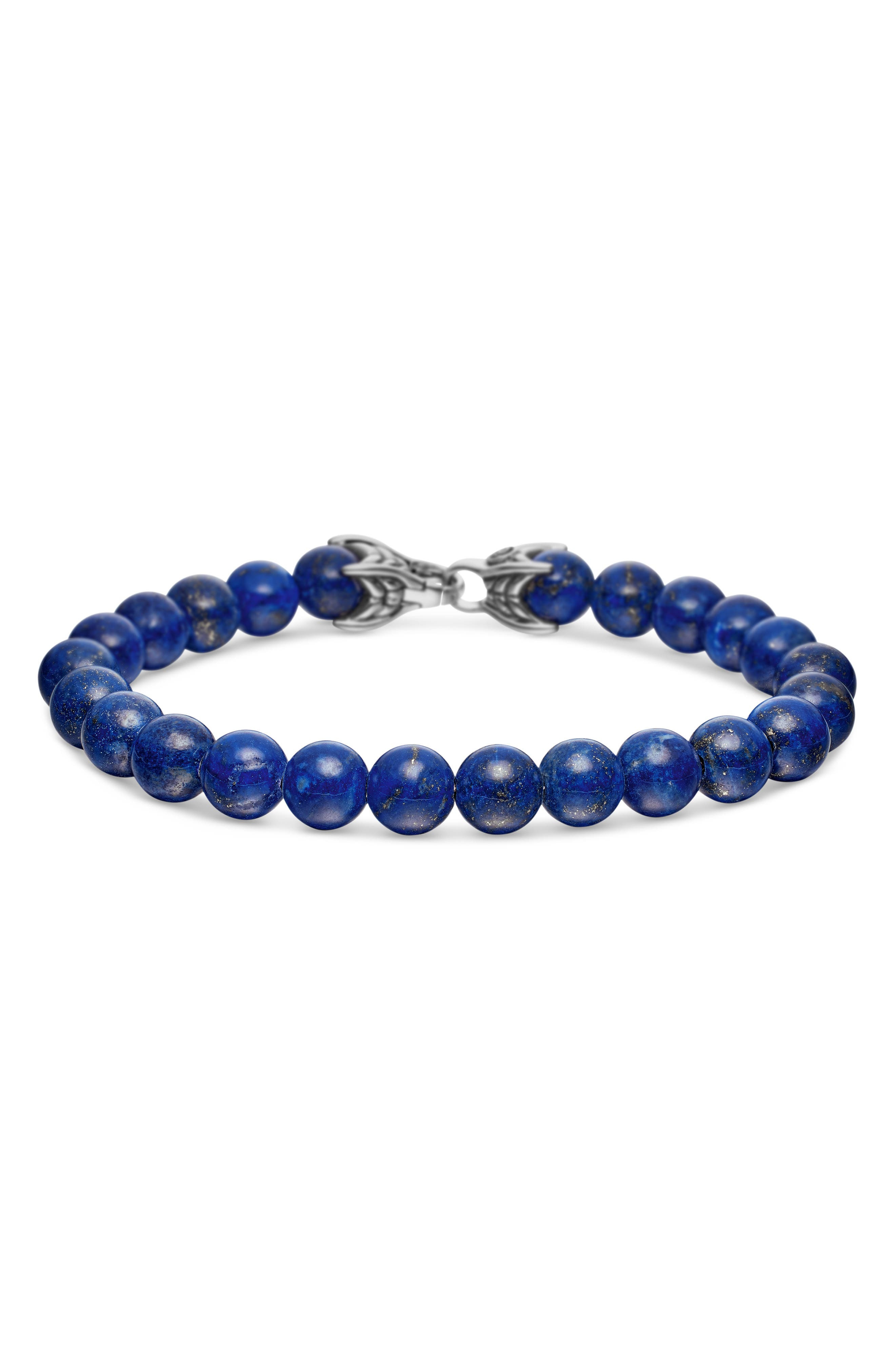 David Yurman Spiritual Lapis Lazuli Beaded Bracelet in Blue at Nordstrom - 1