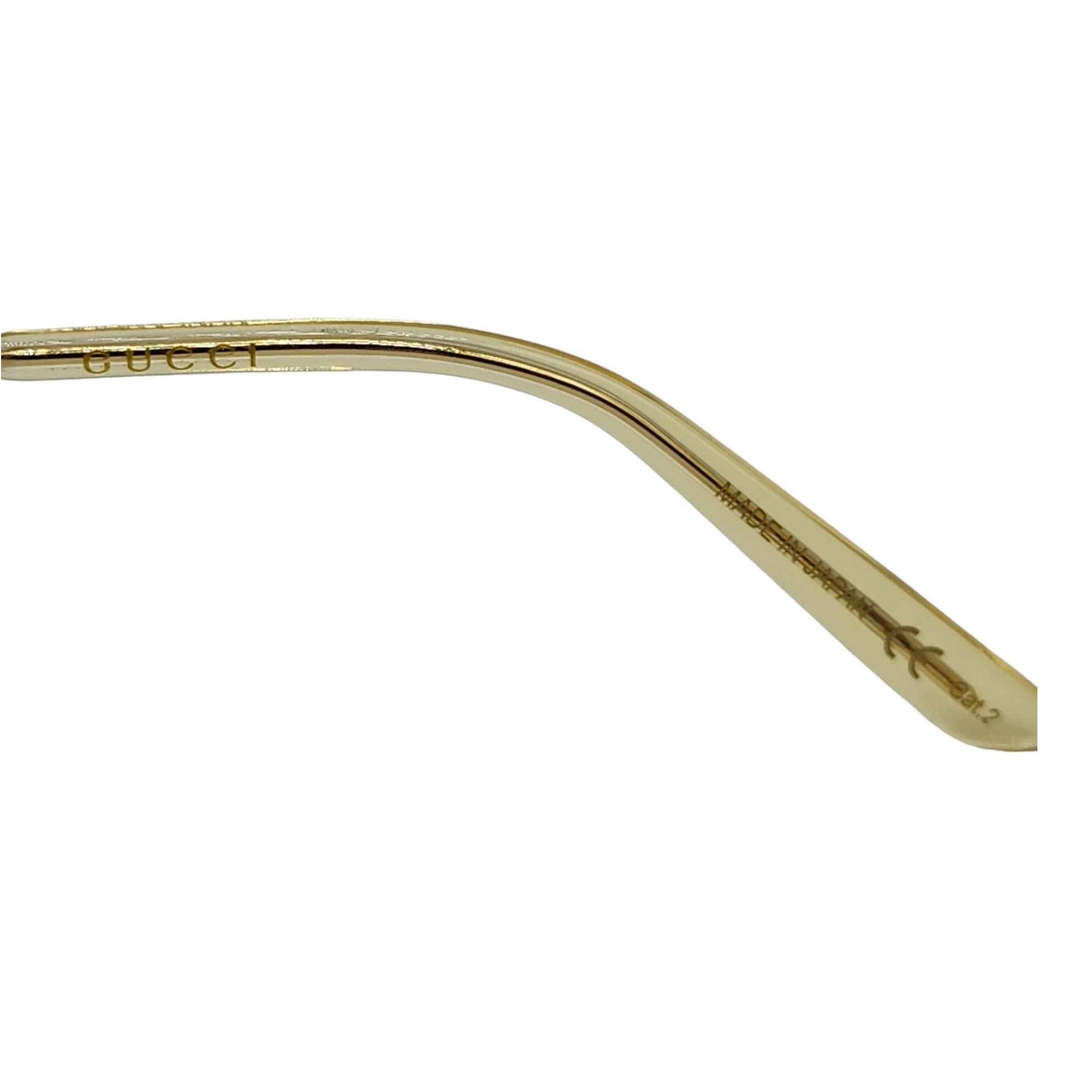 Gucci Gold Aviator Sunglasses - 10