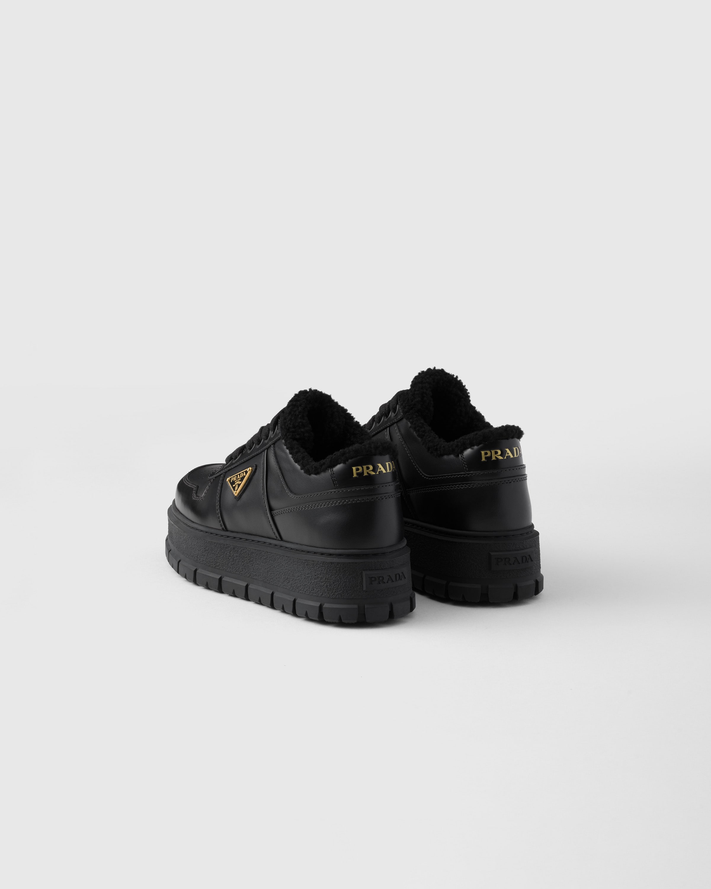 Leather sneakers - 4