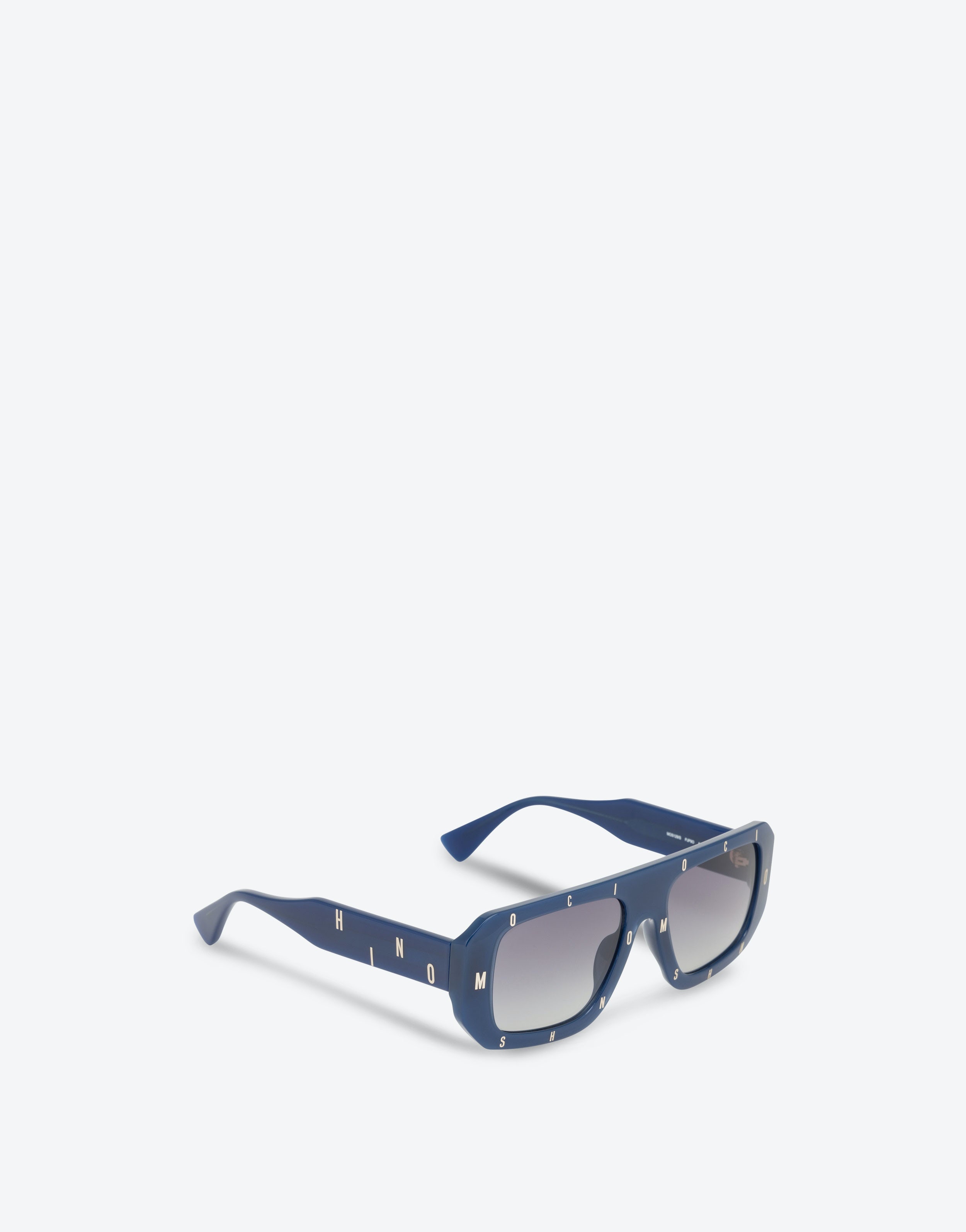 METAL LOGO LETTERS SUNGLASSES - 2