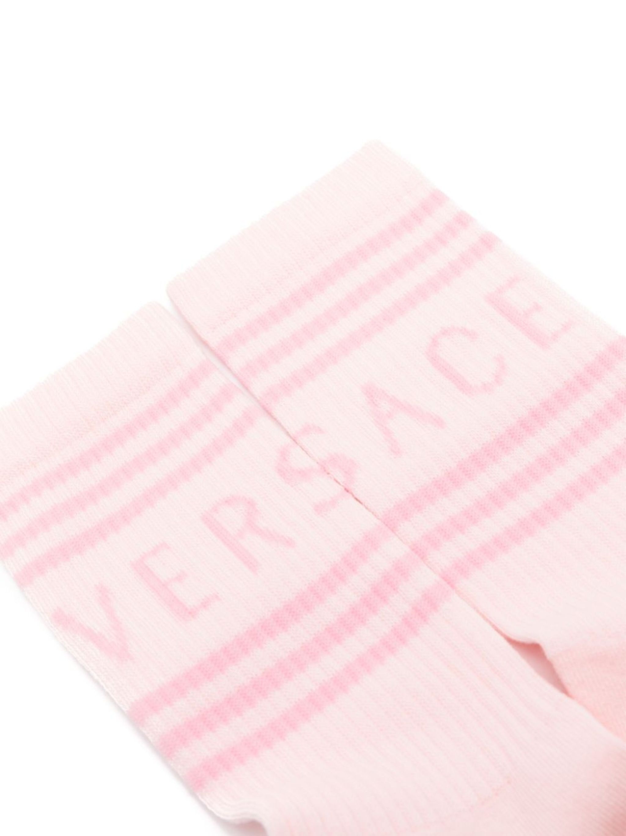 90s Vintage-logo ribbed socks - 2