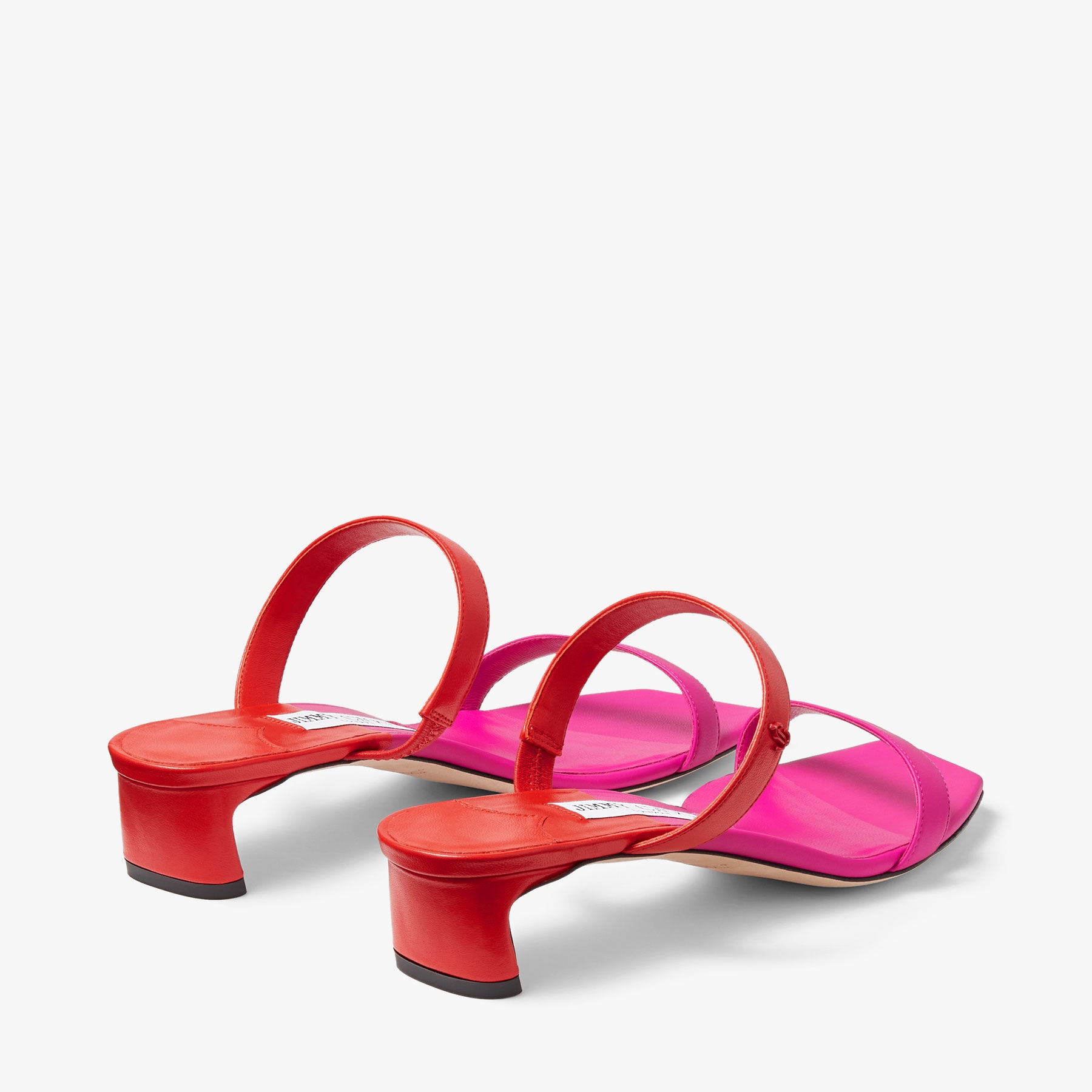 Kyda 35
Fuchsia and Pink Nappa Leather Sandals - 5