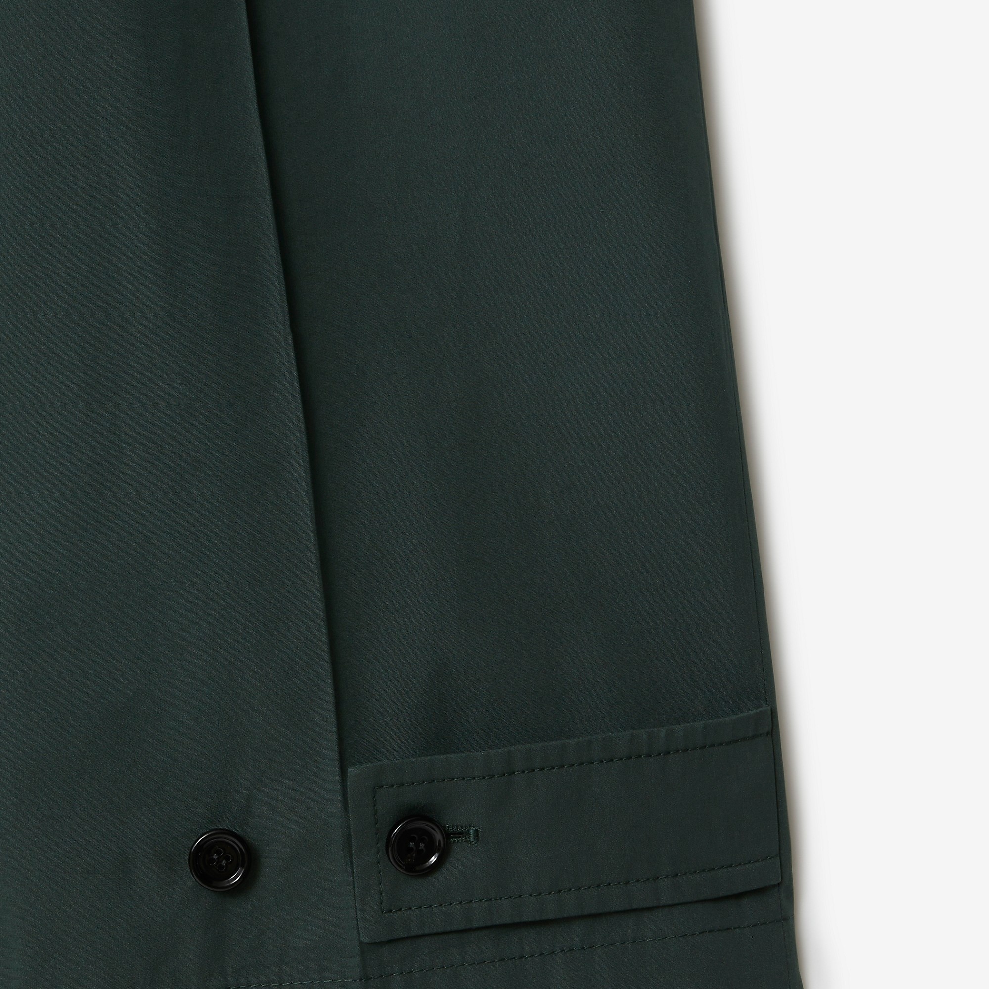 Cotton Blend Tailored Trousers - 7