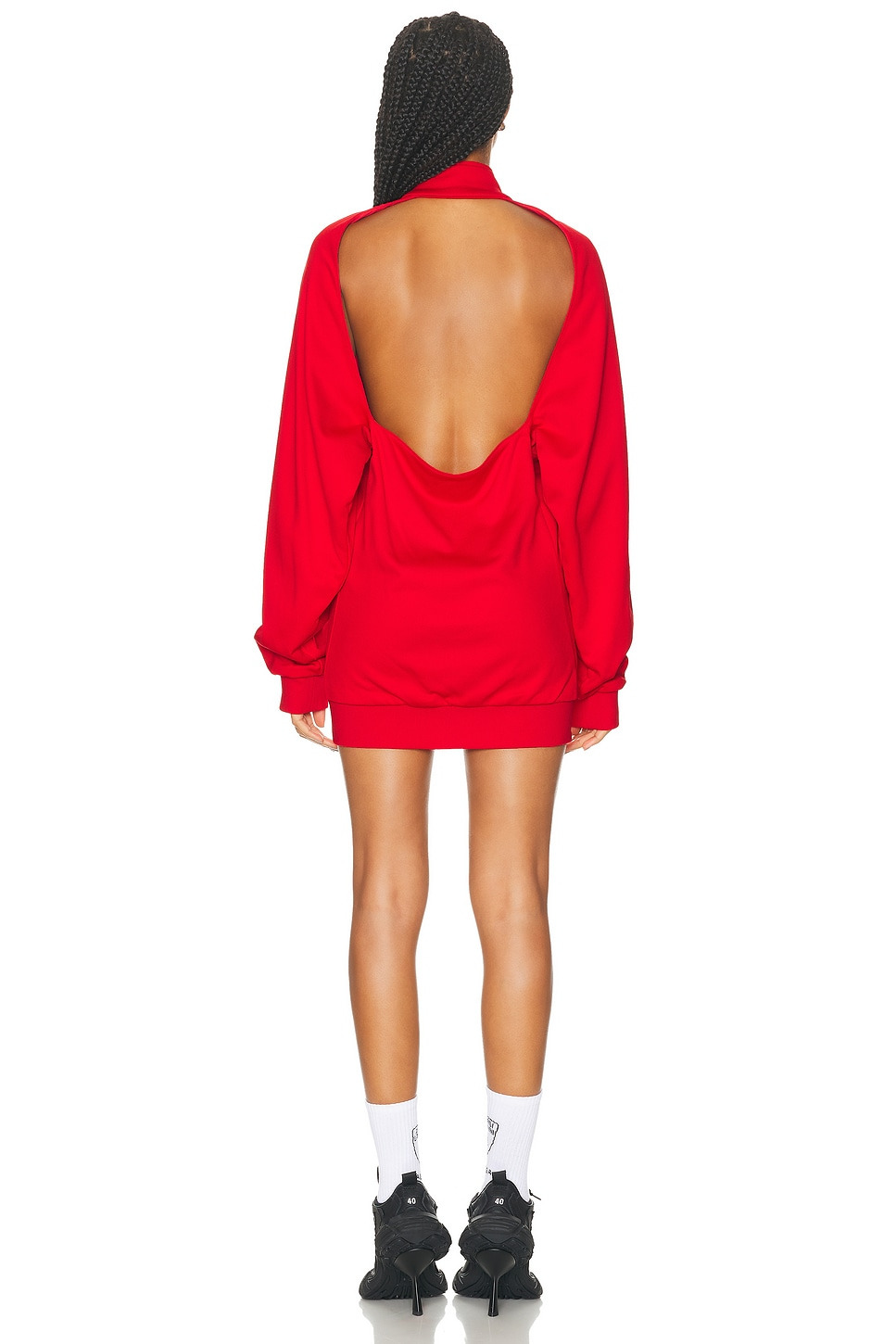 Back Tracksuit Dress - 4