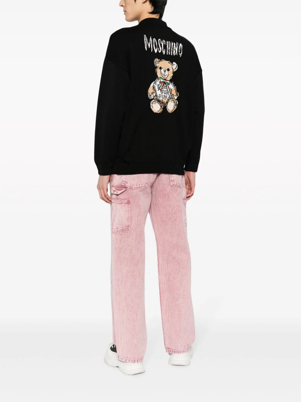 ARCHIVE TEDDY FINE-KNIT CARDIGAN - 2