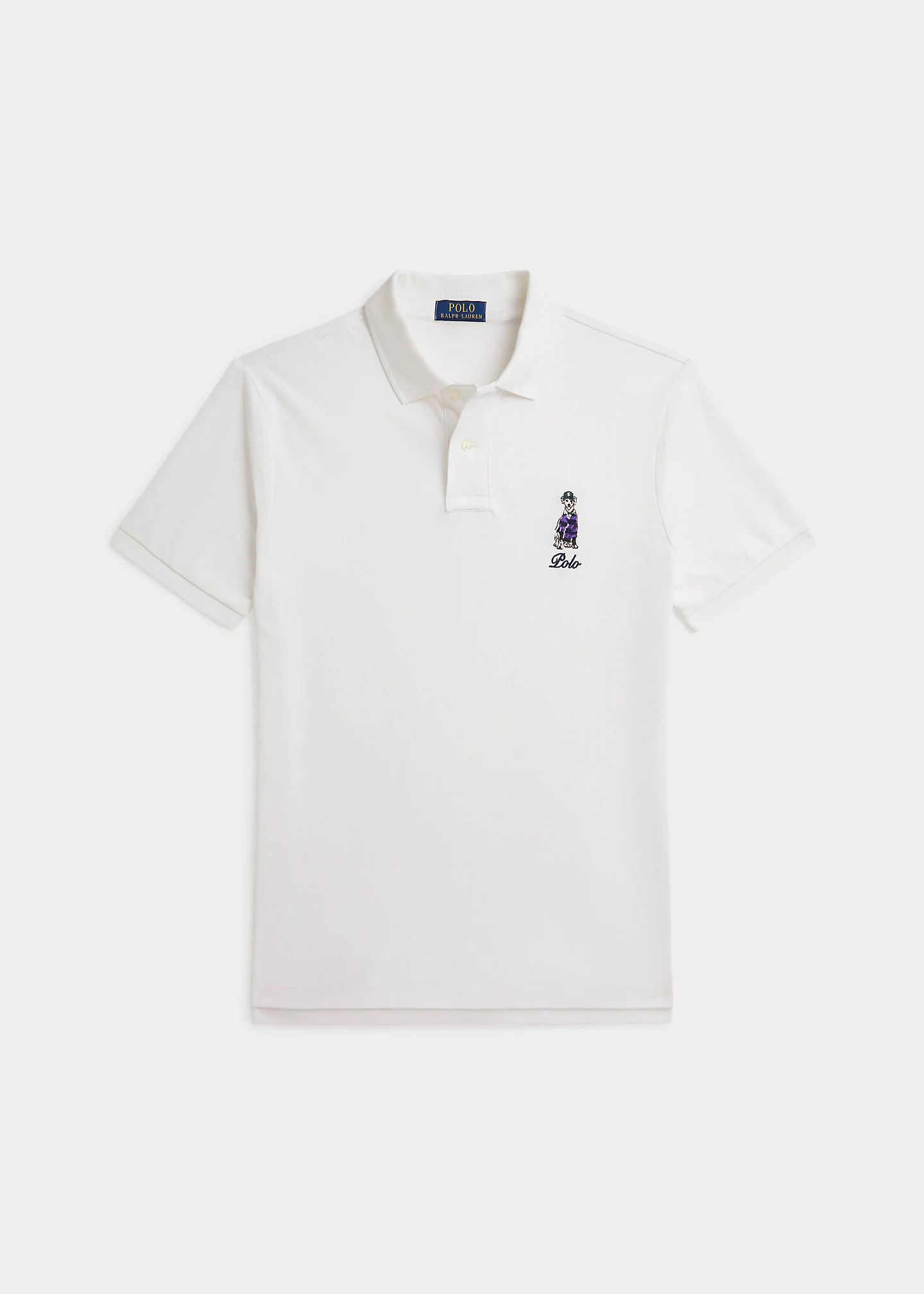 Custom Slim Fit Dog-Embroidered Polo - 1