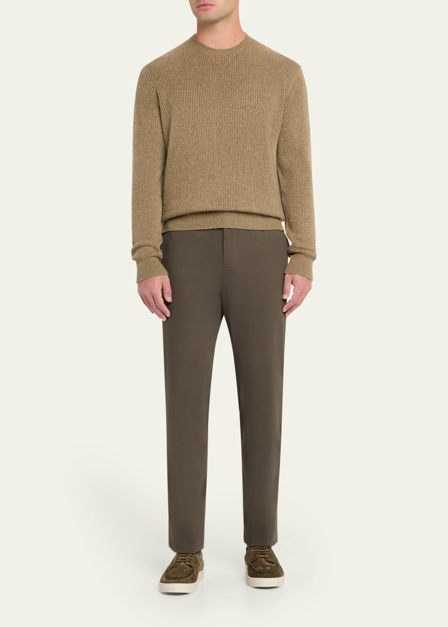 Men's Mersey Baby Cashmere Crewneck Sweater - 2