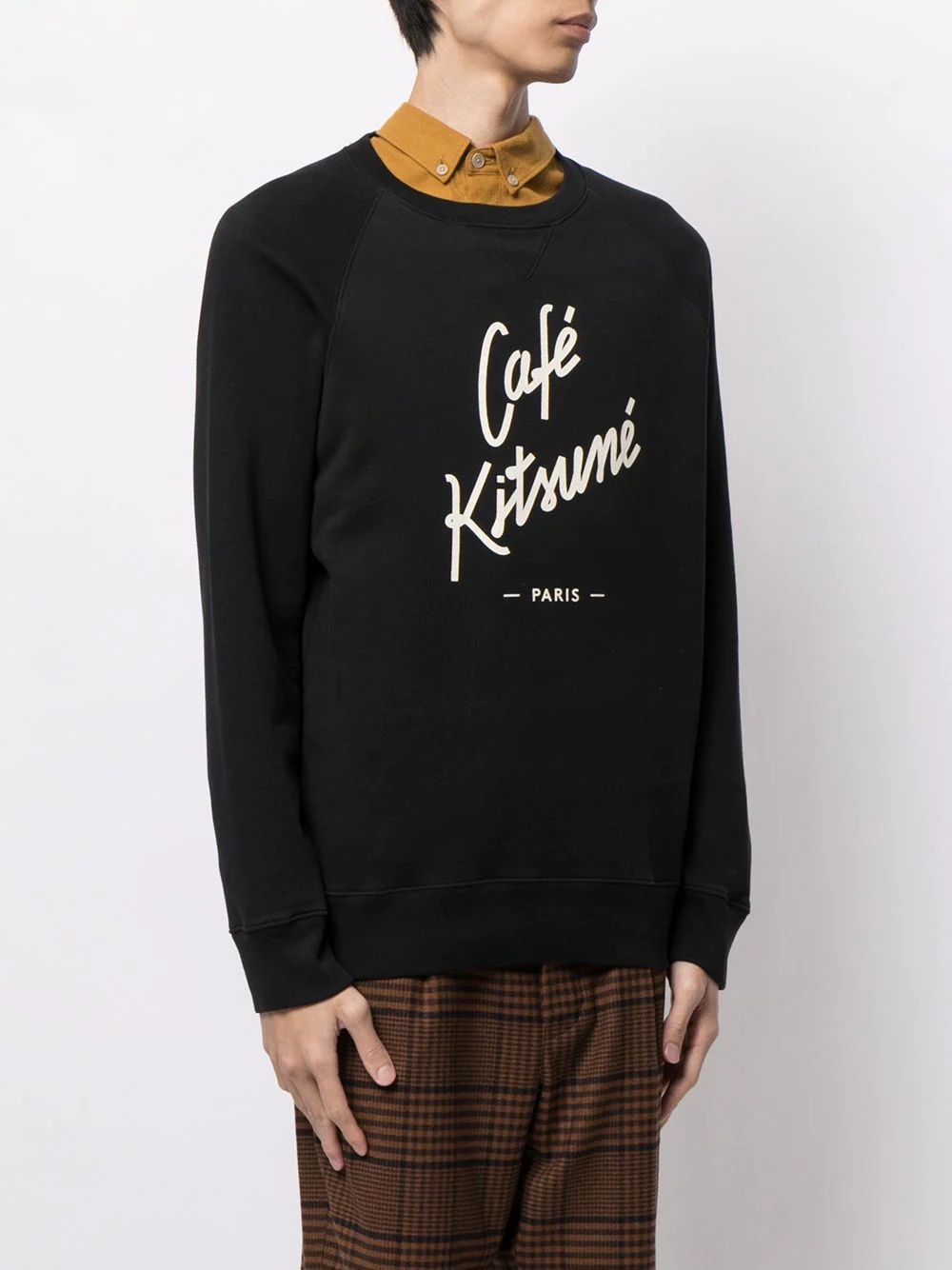 logo print crew-neck sweatshirt - 4