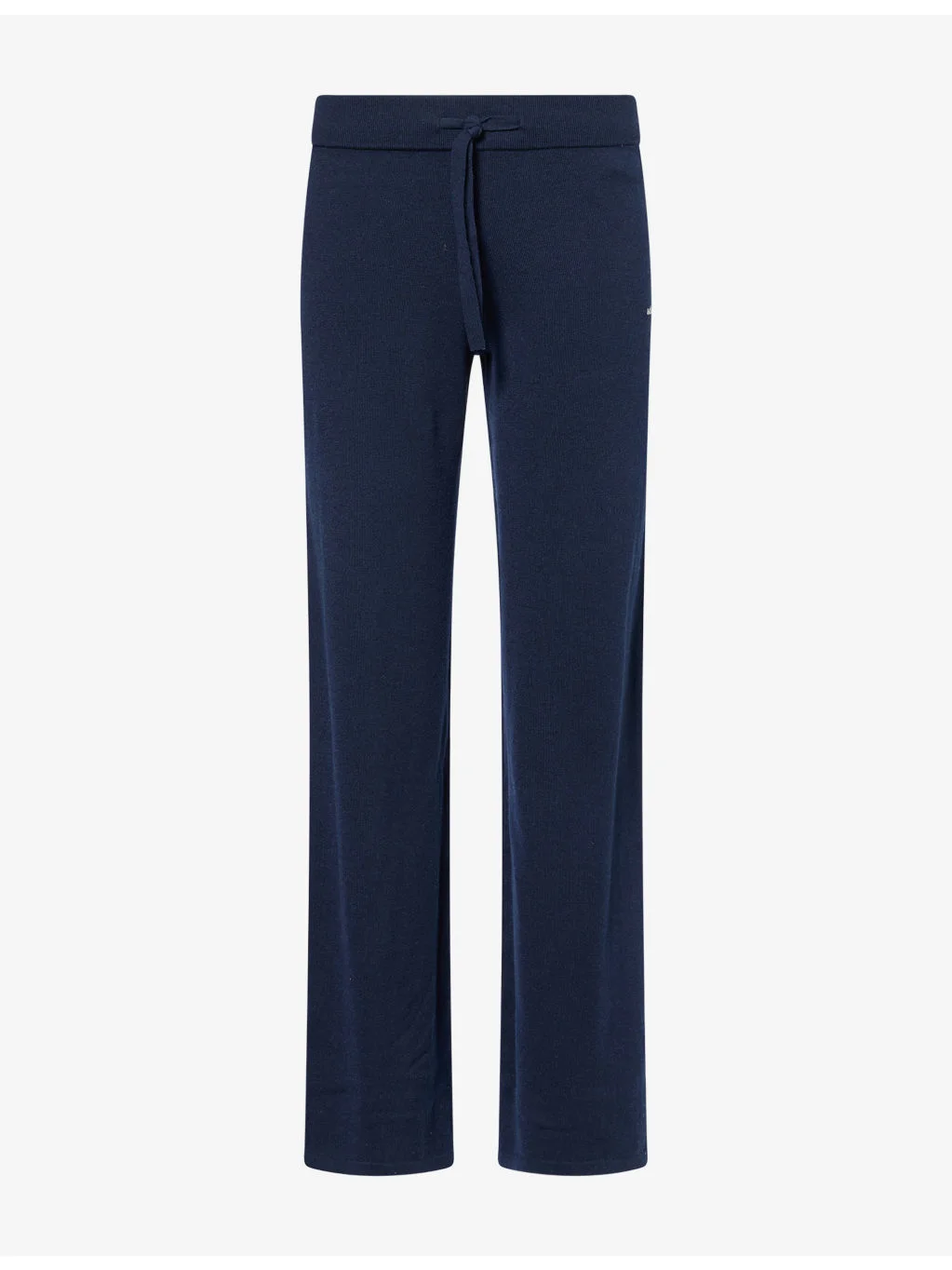 Straight-Leg Knitted Trousers - 1