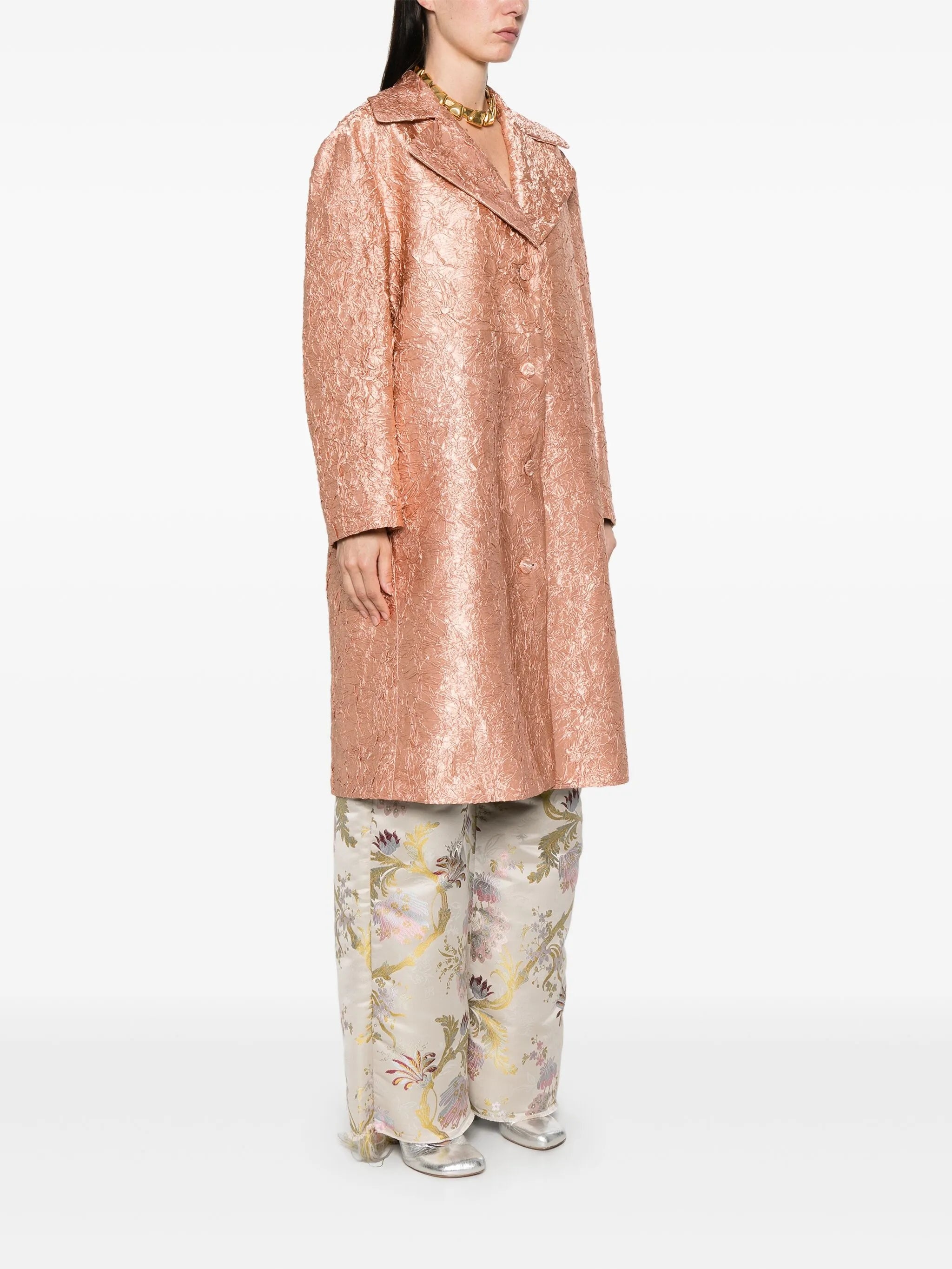 Crinkled Coat - 2