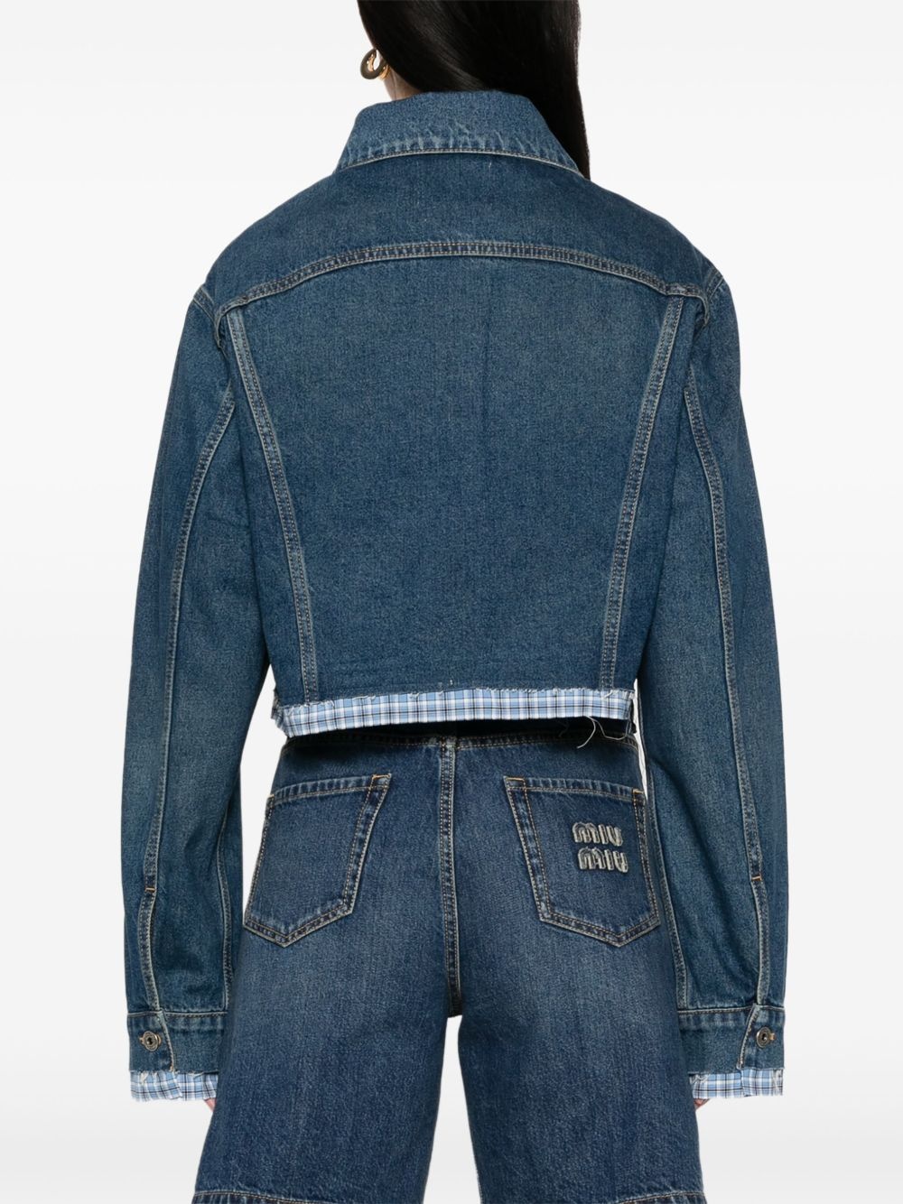 Miu Miu Women Denim Cotton Jacket - 2