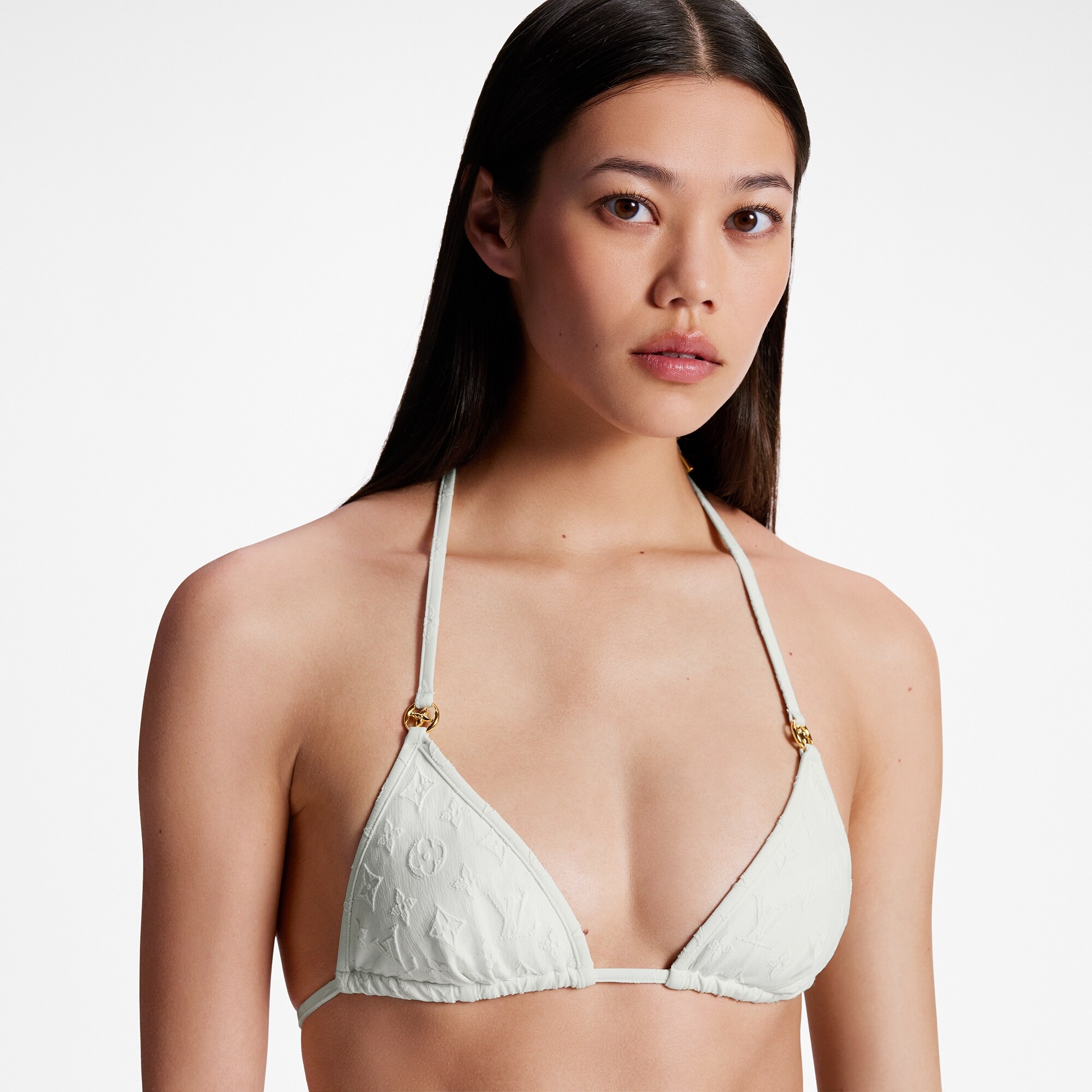 Monogram Jacquard Bikini Top - 2