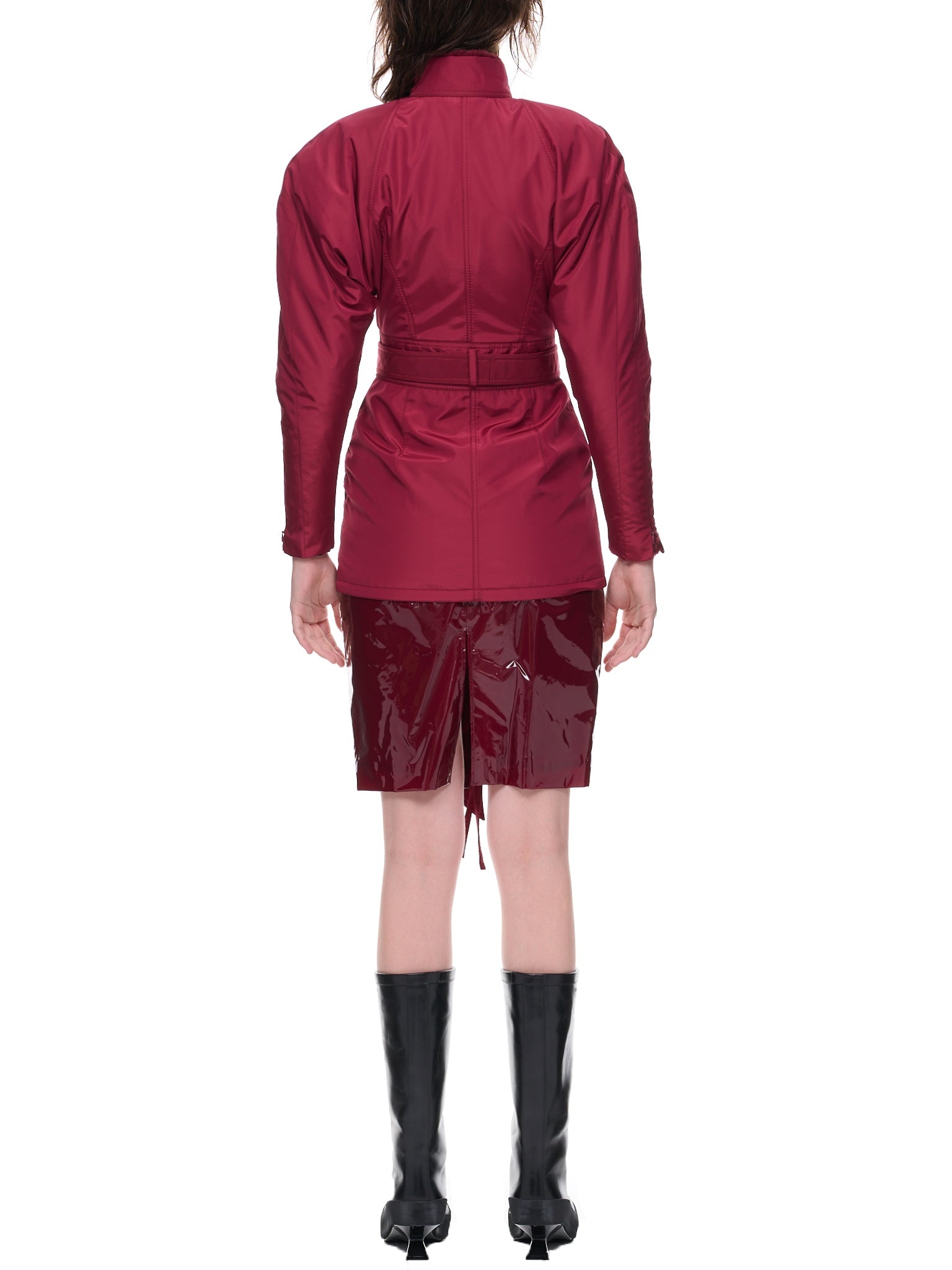 Burgundy Jacket - 3