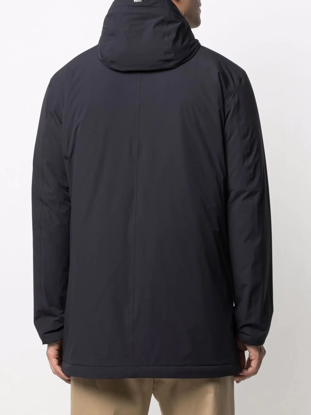 zip-fastening hooded jacket - 4