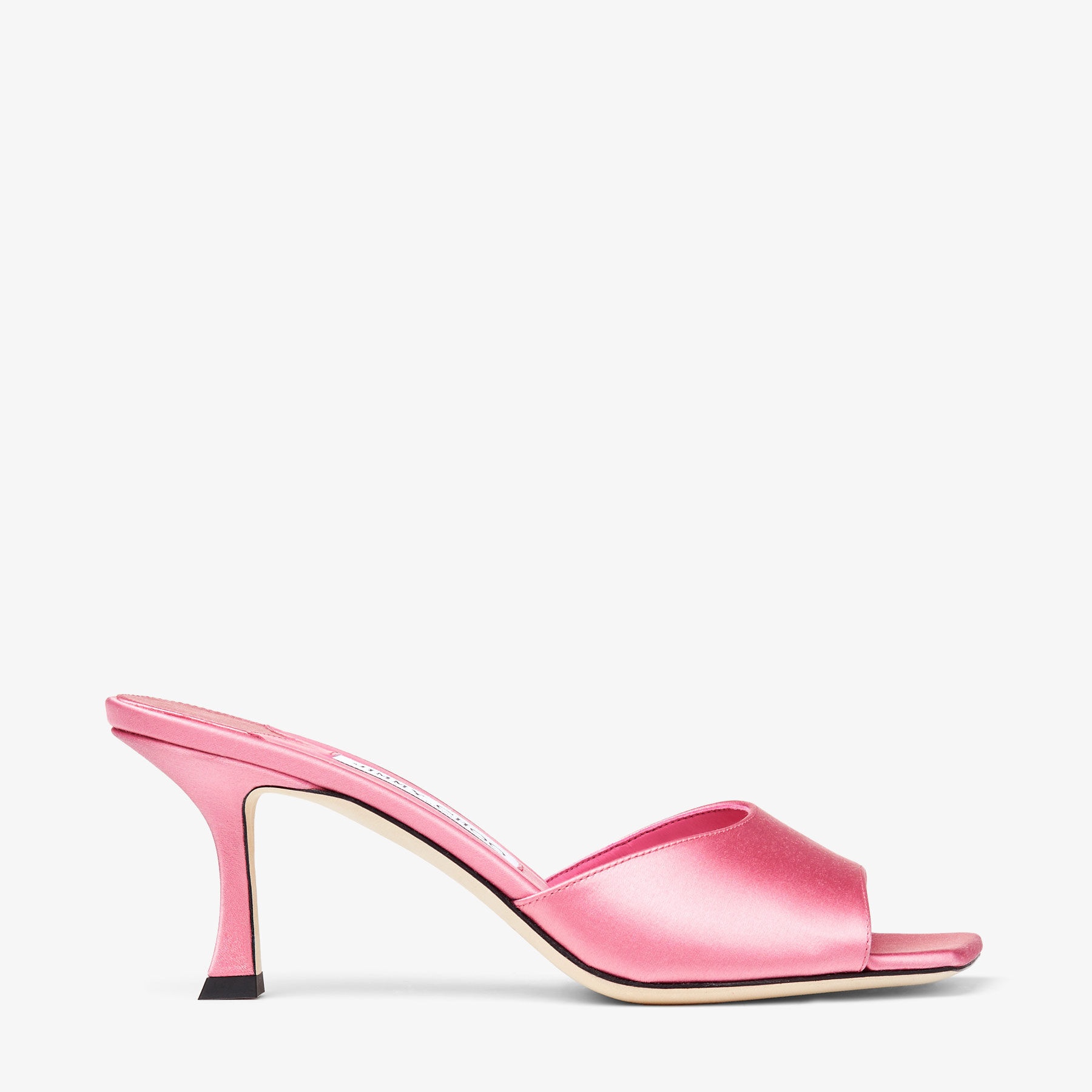 Val 70
Candy Pink Satin Mule Sandals - 1