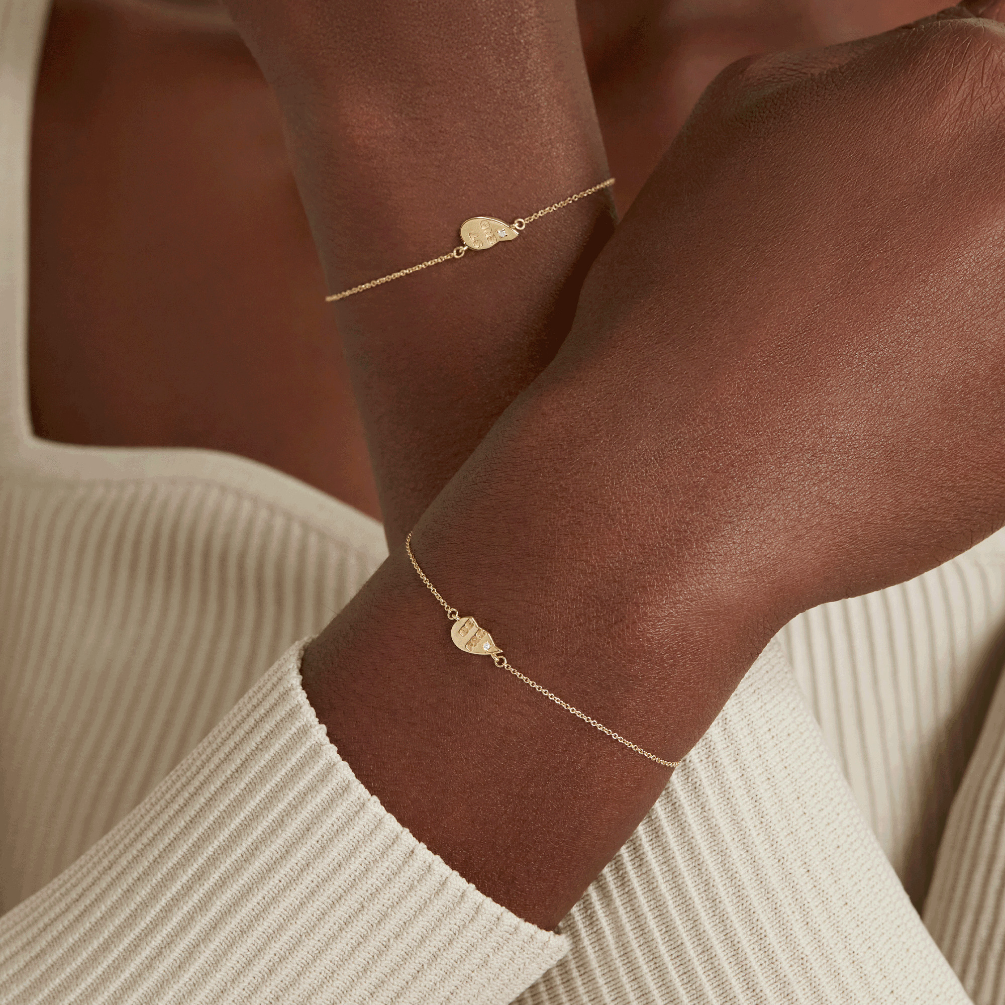 Gold Bestie Bracelets - 2