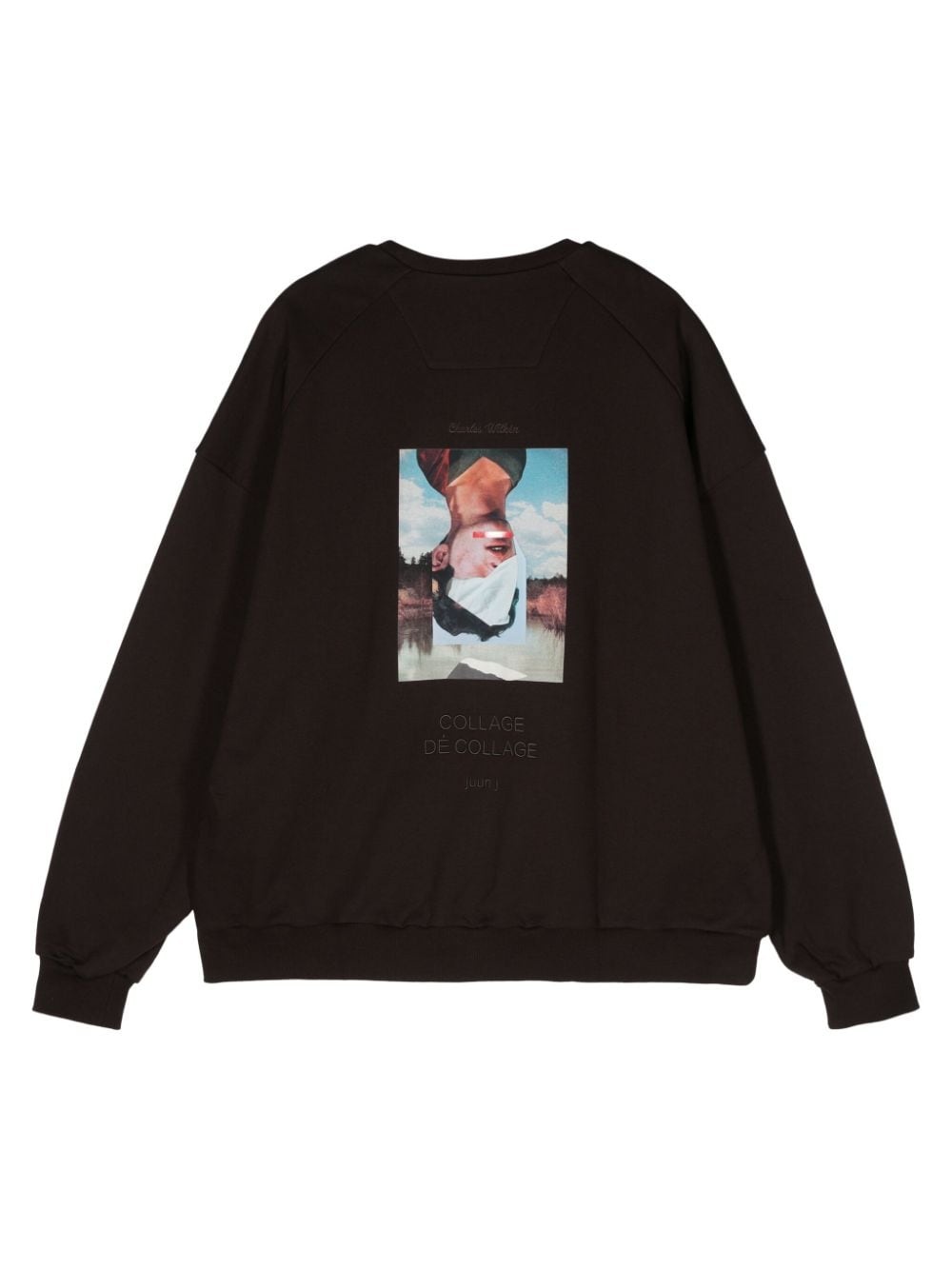 x Charles Wilkin The Never Are Meant To Be Graphic sweatshirt - 2