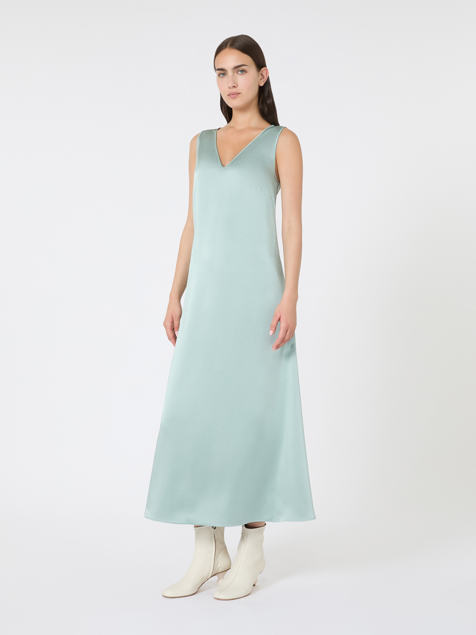 OTTELIA Flowing satin dress - 2