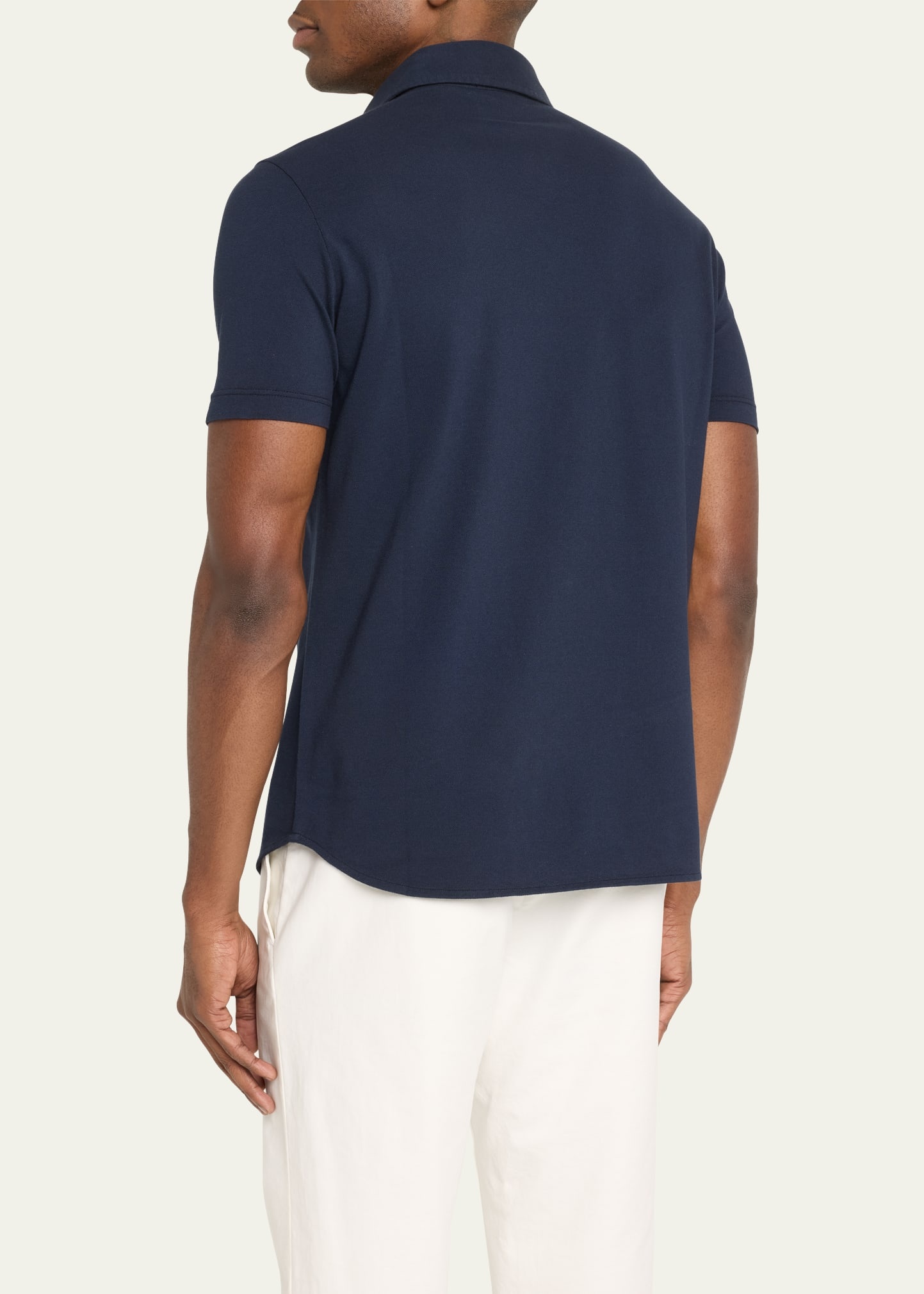 Men's Cotton Pique Polo Shirt - 3