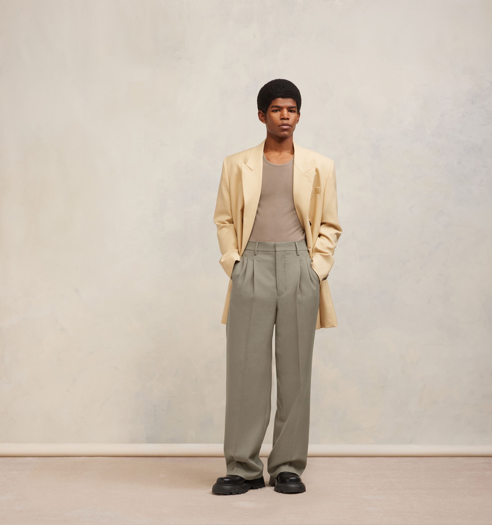 Straight Fit Trousers - 3