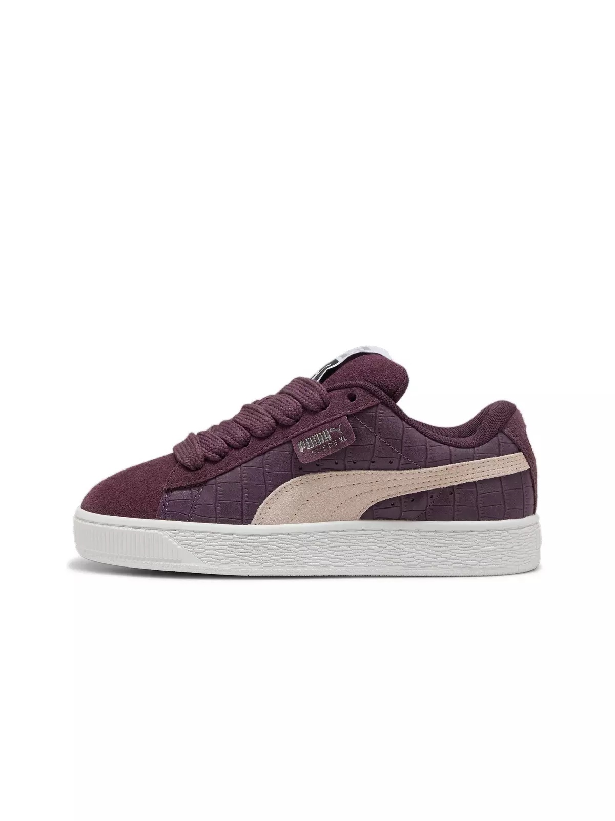 PUMA Suede XL Elevated "Midnight Plum/PUMA White" Women's Shoe - 2
