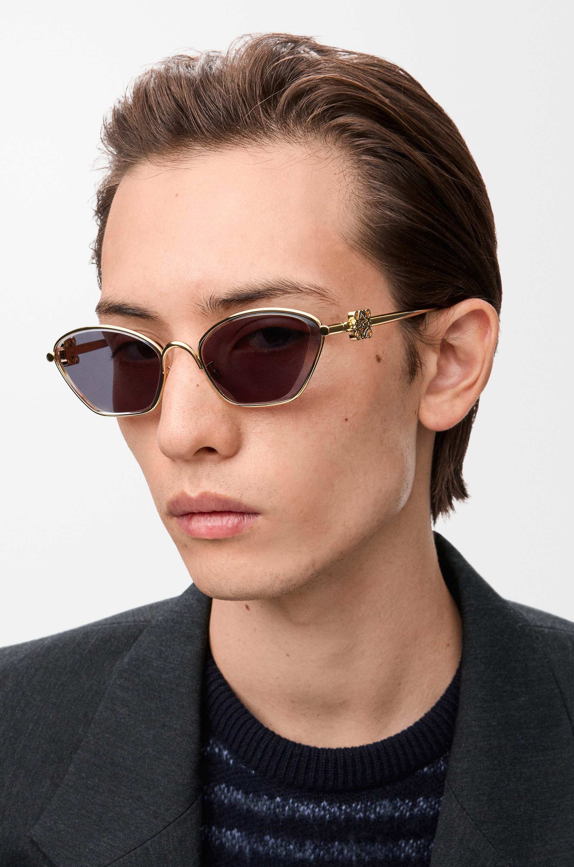 Anagram hexagonal sunglasses in metal - 3