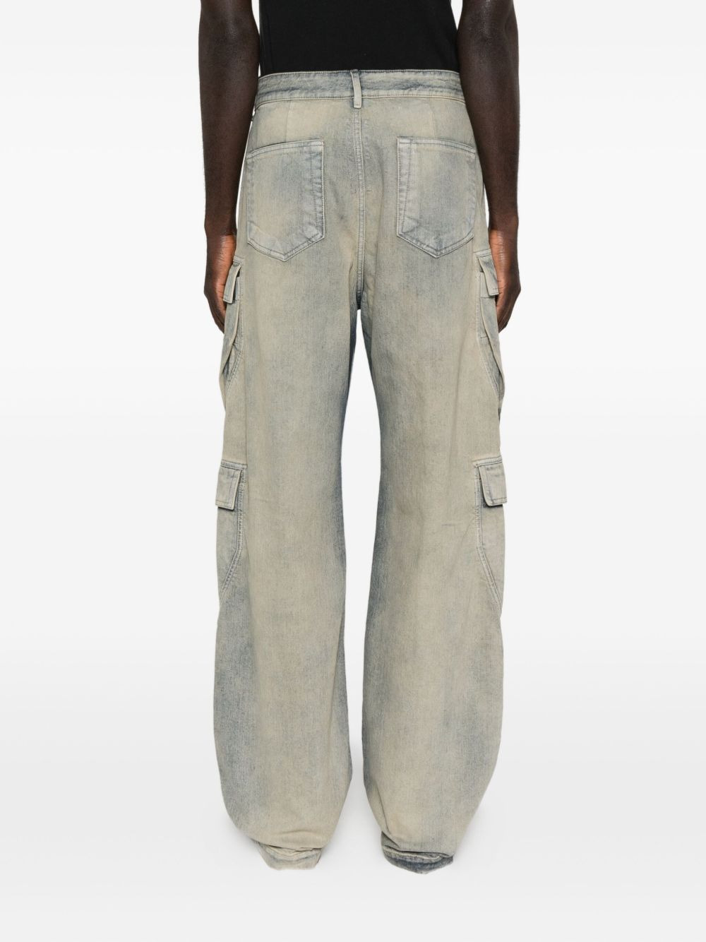 cargo pocket jeans - 4