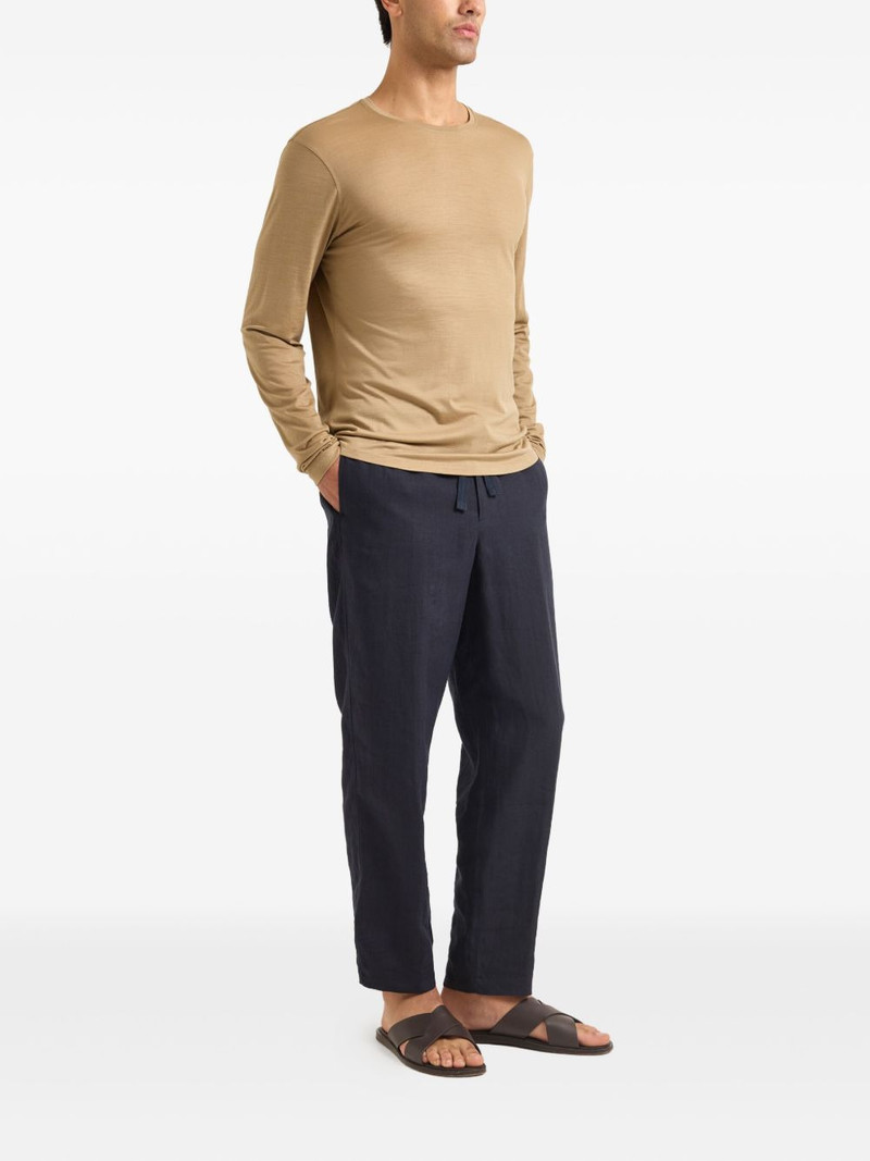 ORLEBAR BROWN OB-T long-sleeve merino-wool T-shirt outlook