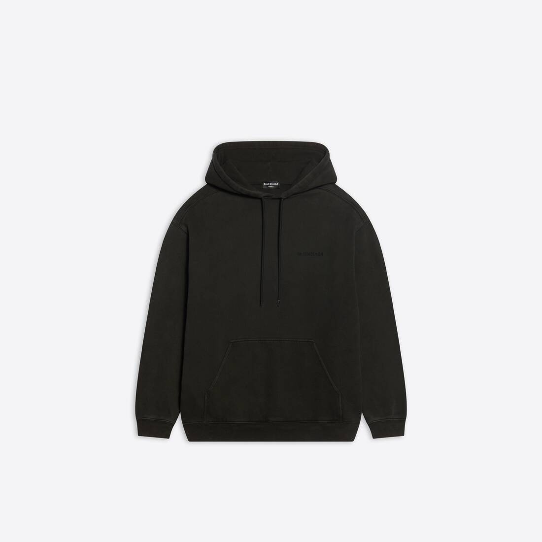 Men's Logo Hoodie Medium Fit in Black - 1